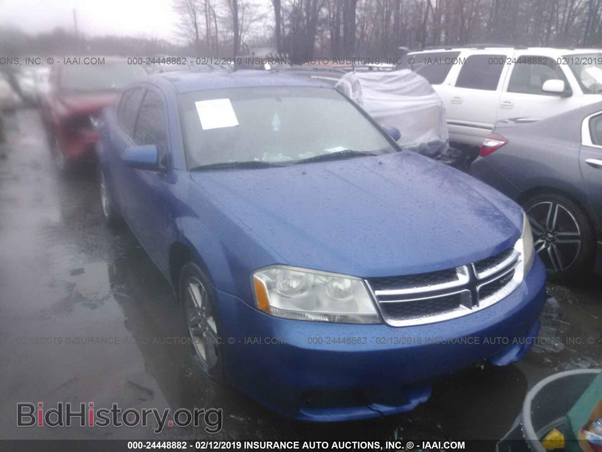 Фотография 1C3CDZCB3CN177950 - DODGE AVENGER 2012