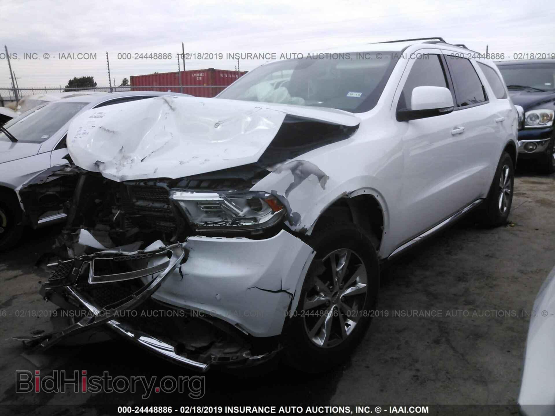2016 DODGE DURANGO - VIN: 1C4RDJDG2GC331048 - Фото 2
