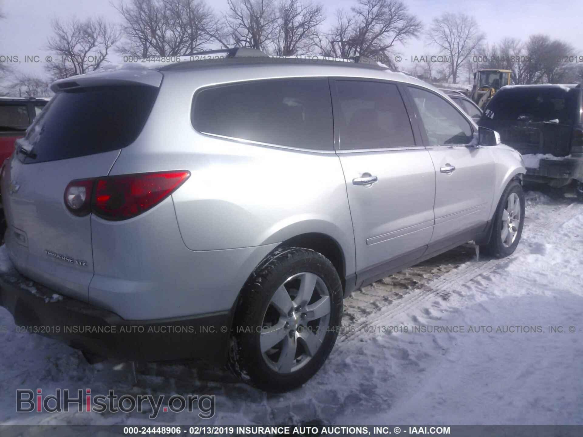 2012 CHEVROLET TRAVERSE - VIN: 1GNKVLED7CJ205330 - Фото 4