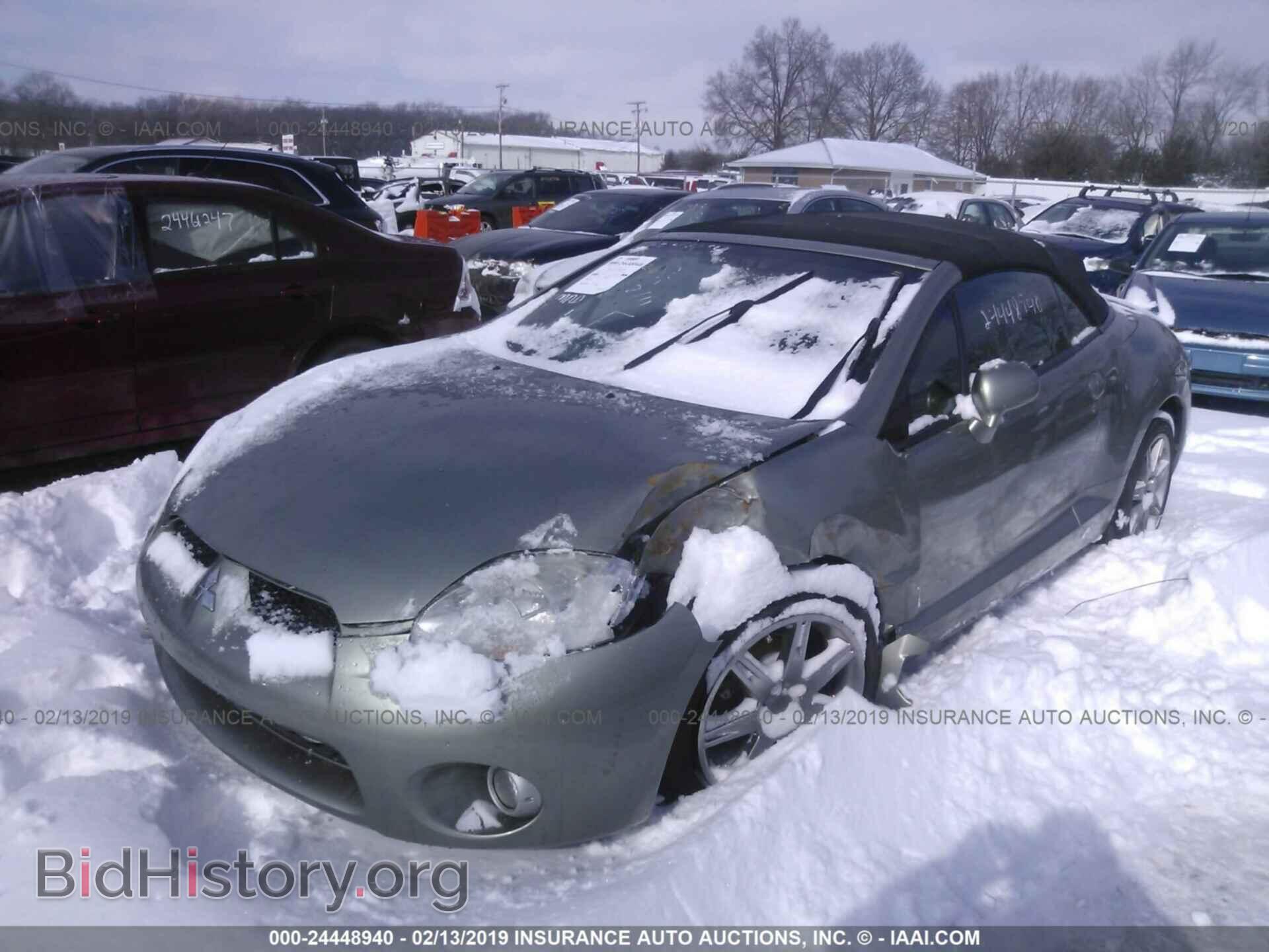2008 MITSUBISHI ECLIPSE - VIN: 4A3AL35T88E018970 - Фото 2