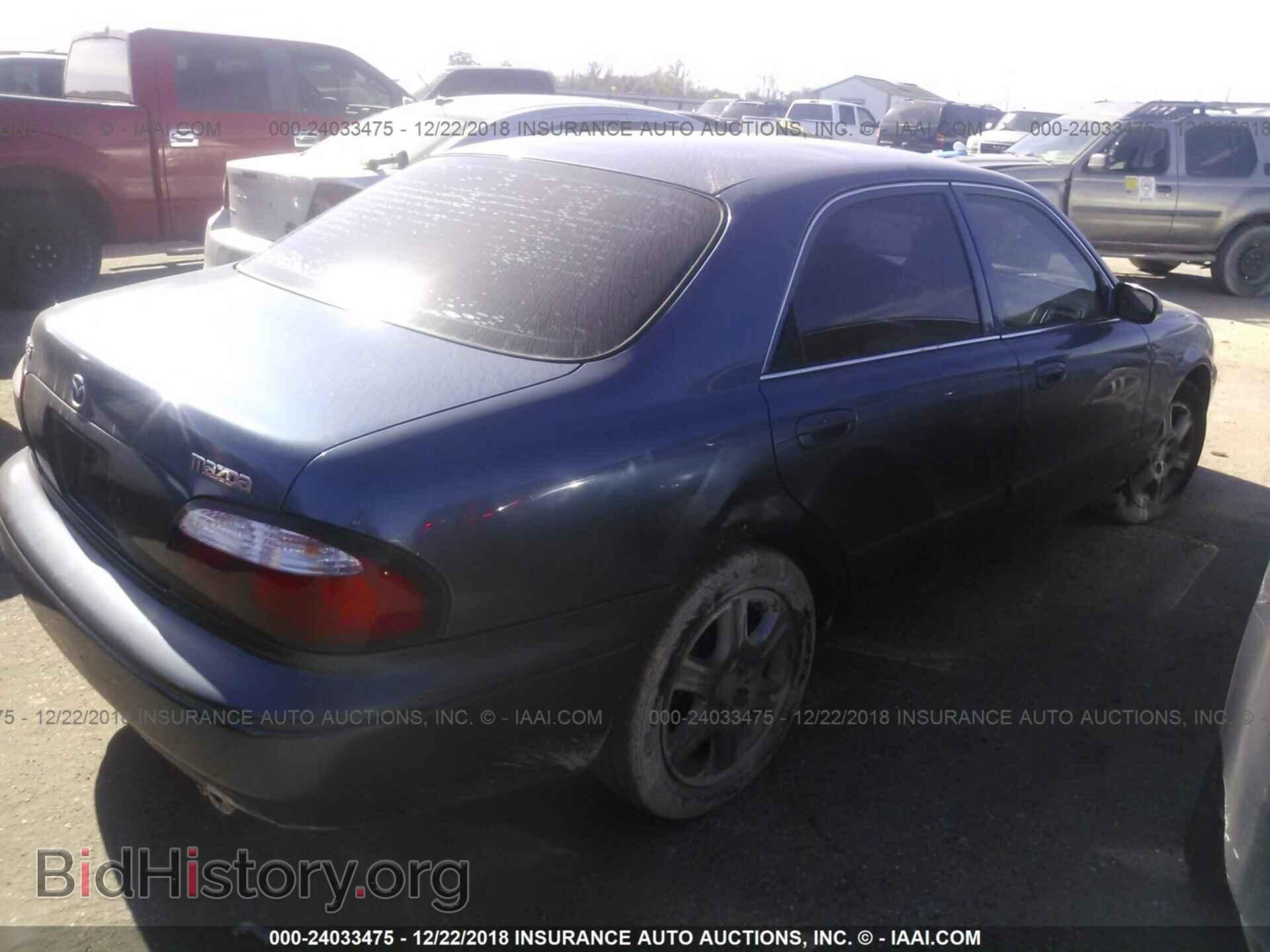 2002 MAZDA 626 - VIN: 1YVGF22D725287961 - Фото 4