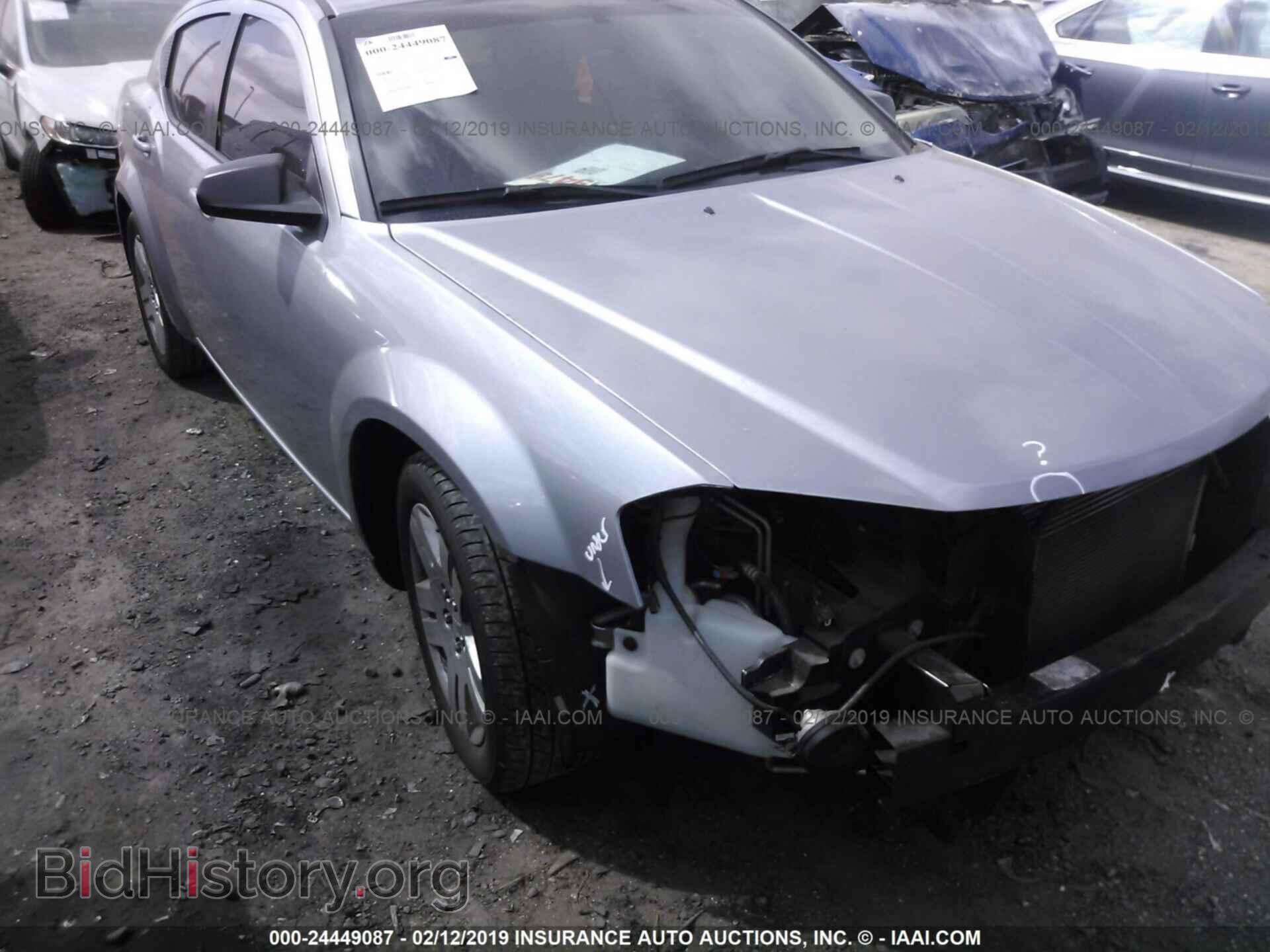 Фотография 1C3CDZAB1EN169092 - DODGE AVENGER 2014