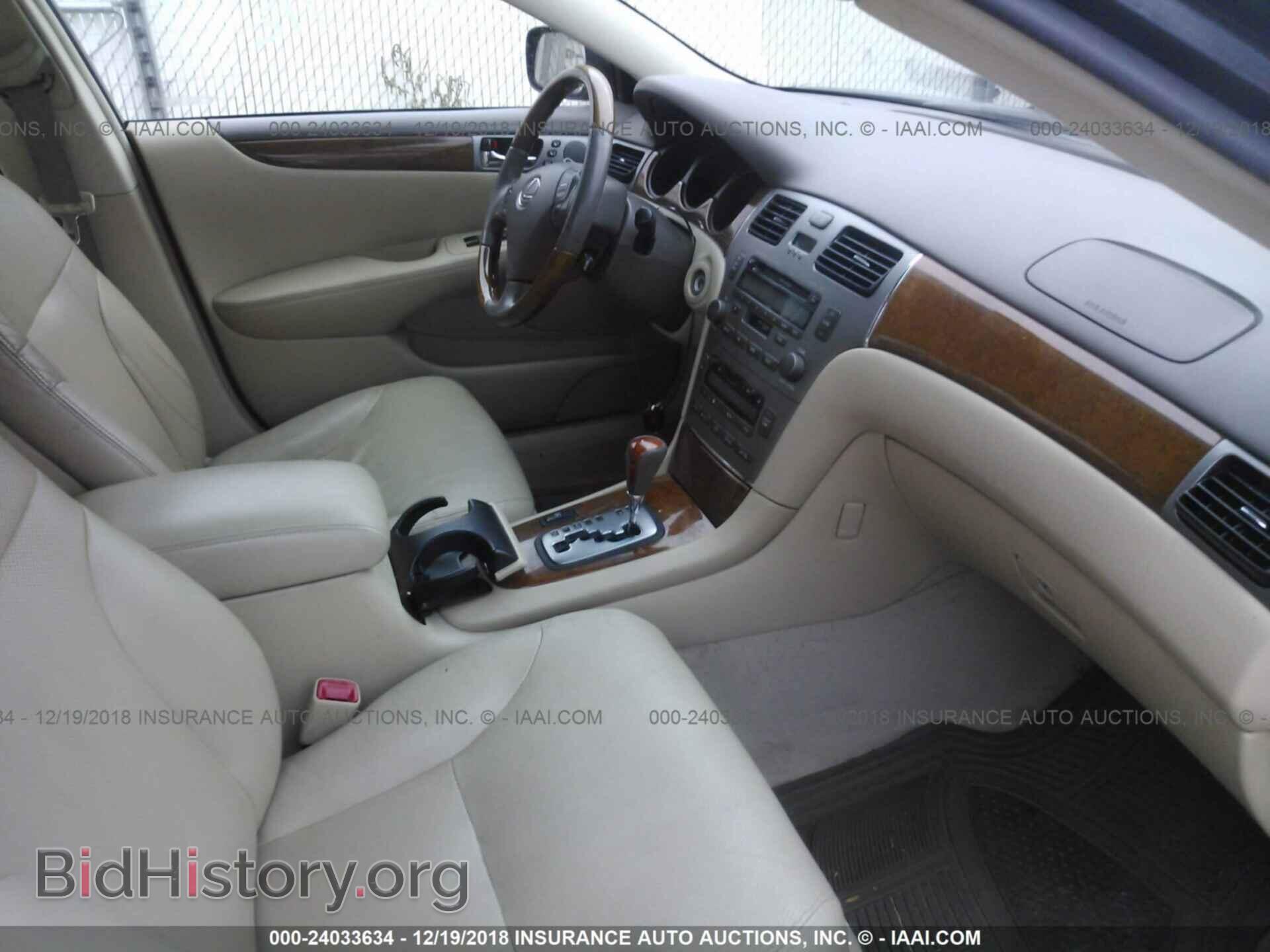 2005 LEXUS ES - VIN: JTHBA30G155093902 - Фото 5