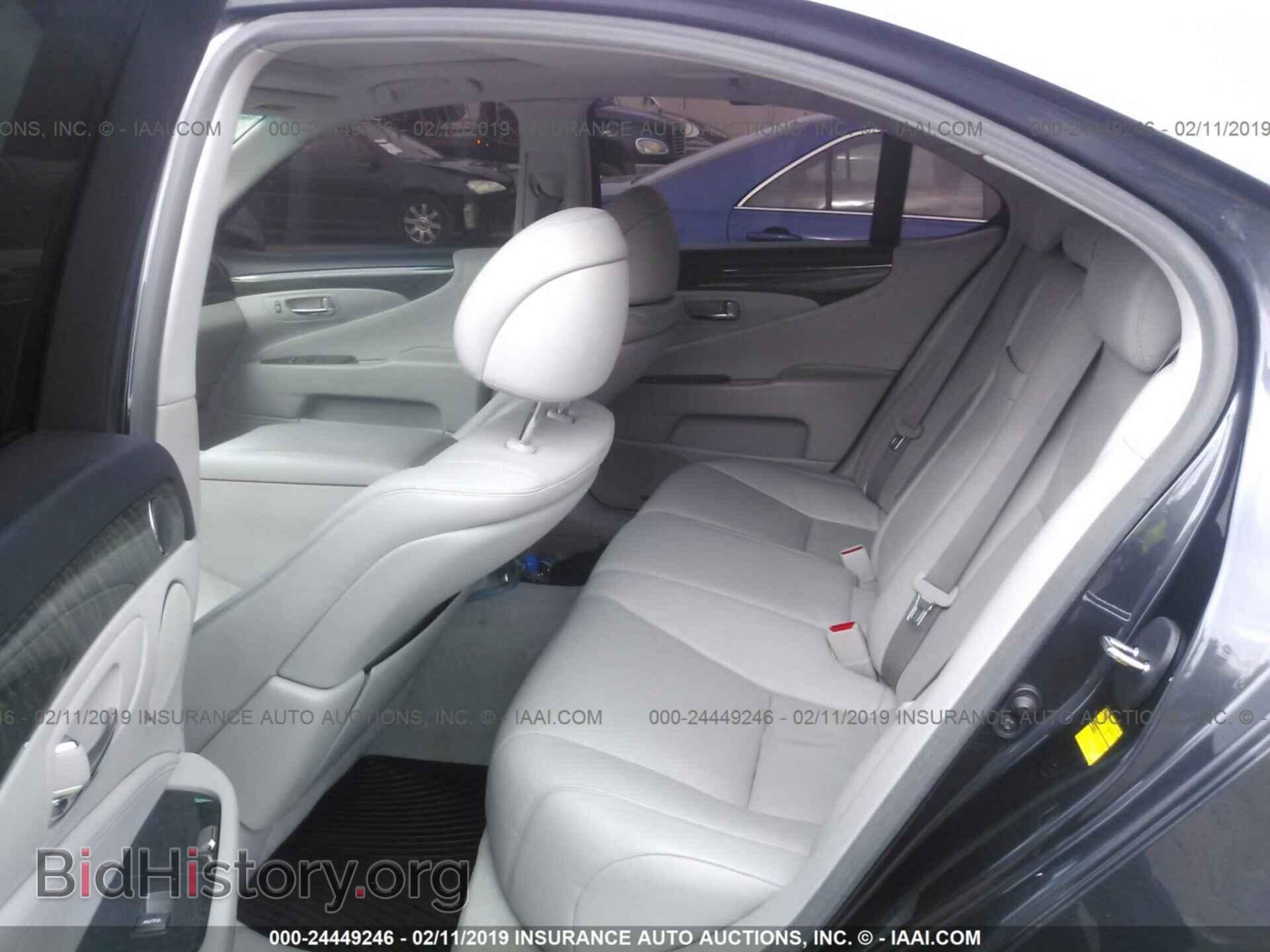 2008 LEXUS LS - VIN: JTHBL46FX85083226 - Фото 8