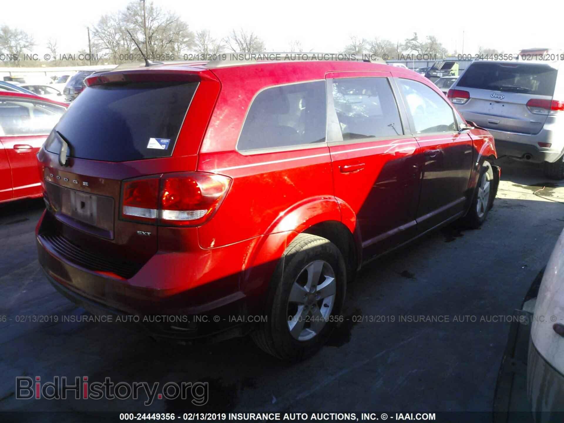 2012 DODGE JOURNEY - VIN: 3C4PDCBB4CT368207 - Фото 4