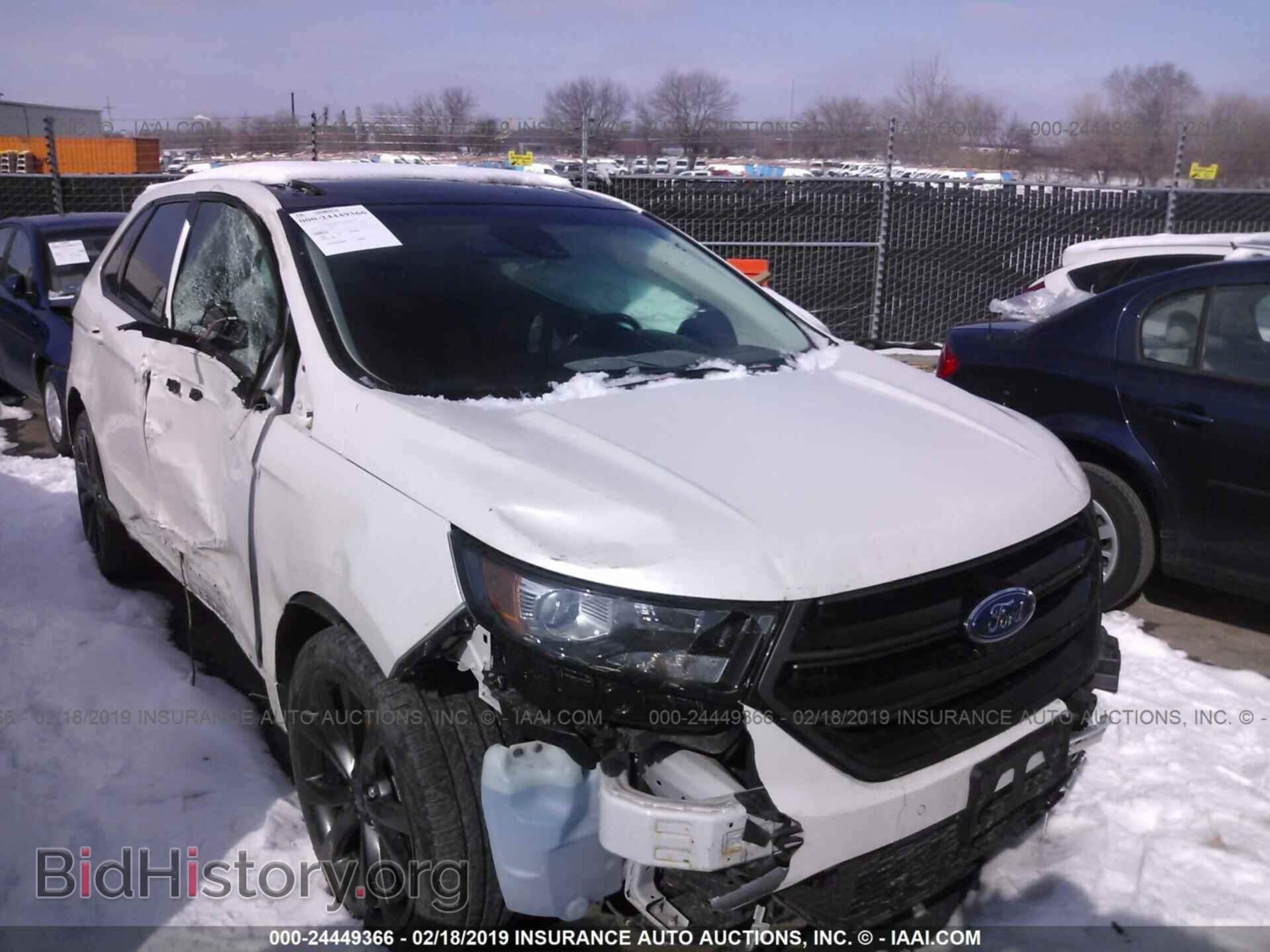 Фотография 2FMTK4AP1FBB91733 - FORD EDGE 2015