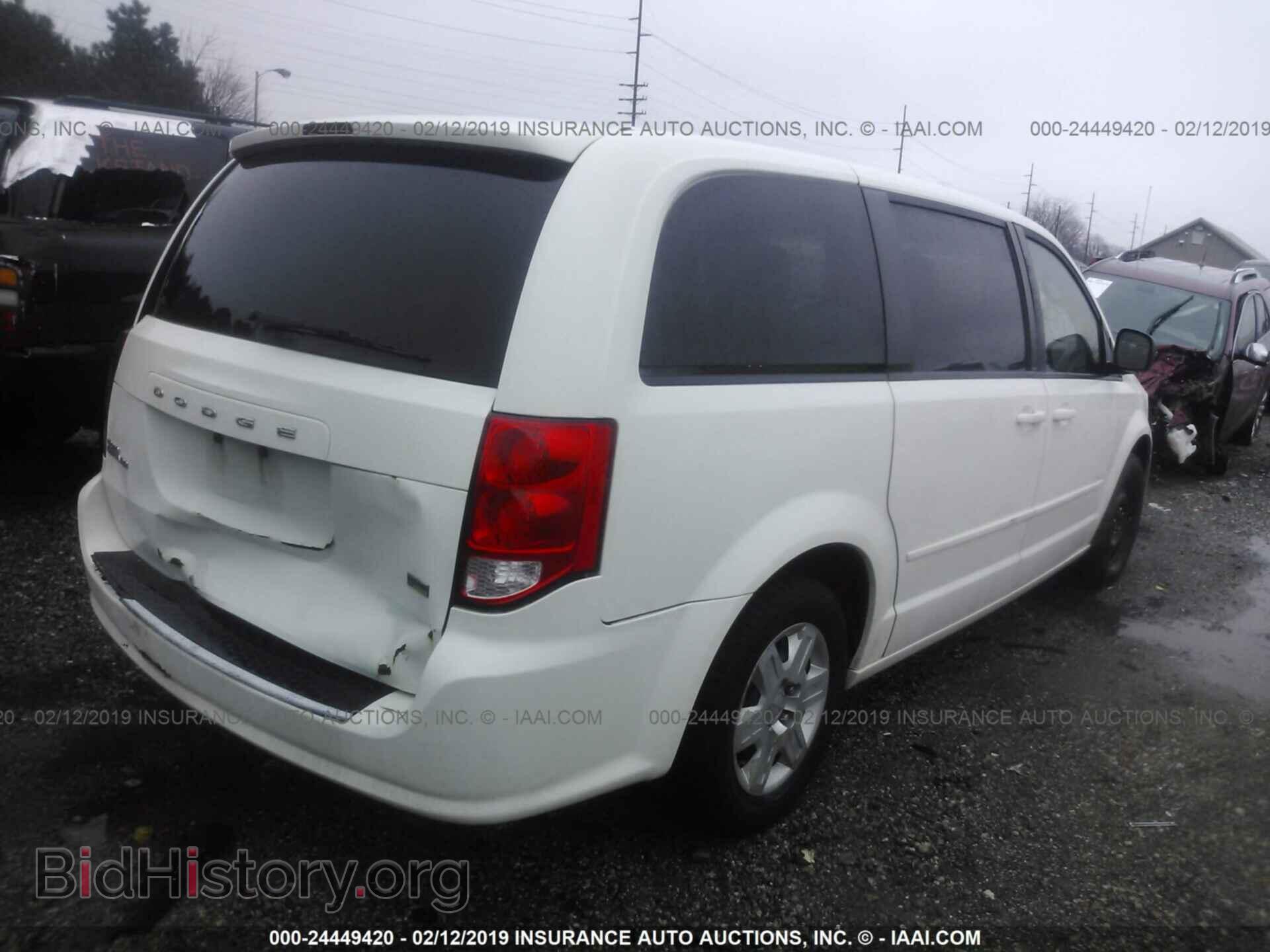 2012 DODGE GRAND CARAVAN - VIN: 2C4RDGBG3CR185606 - Фото 4
