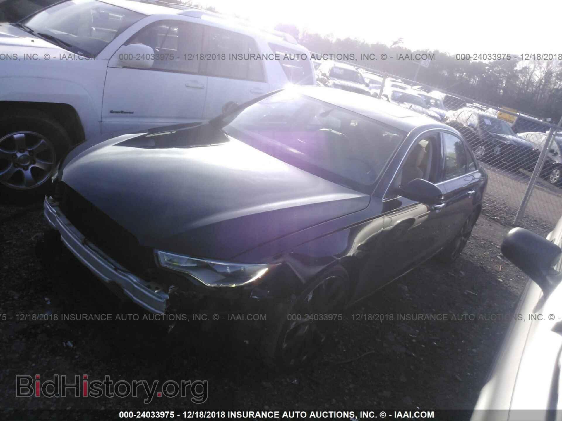2014 AUDI A6 - VIN: WAUGFAFC5EN029165 - Фото 2