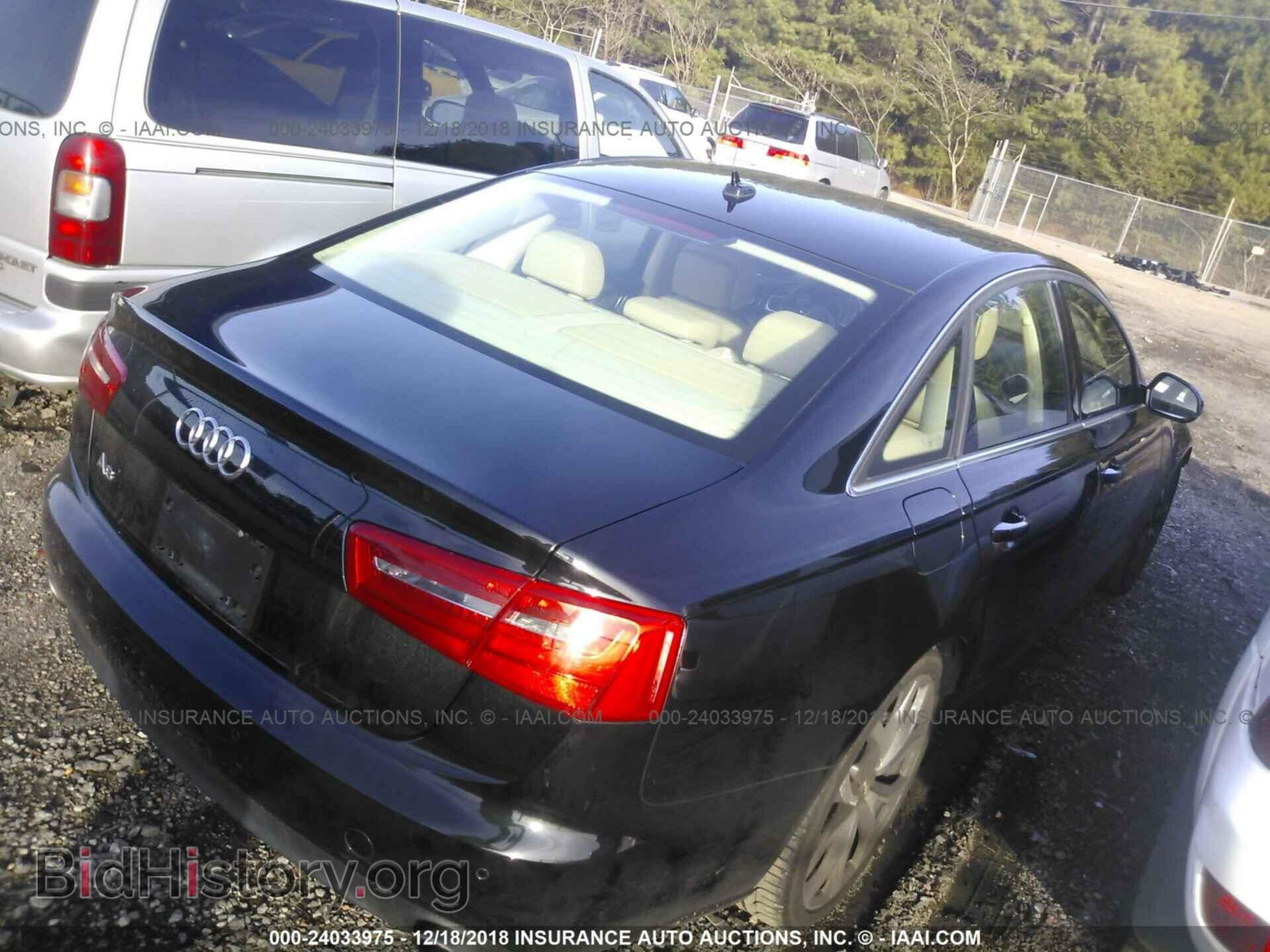 2014 AUDI A6 - VIN: WAUGFAFC5EN029165 - Фото 4