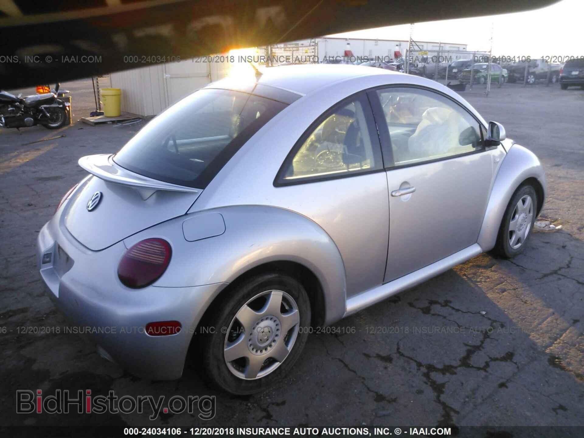 2000 VOLKSWAGEN NEW BEETLE - VIN: 3VWCD21C4YM494701 - Фото 4