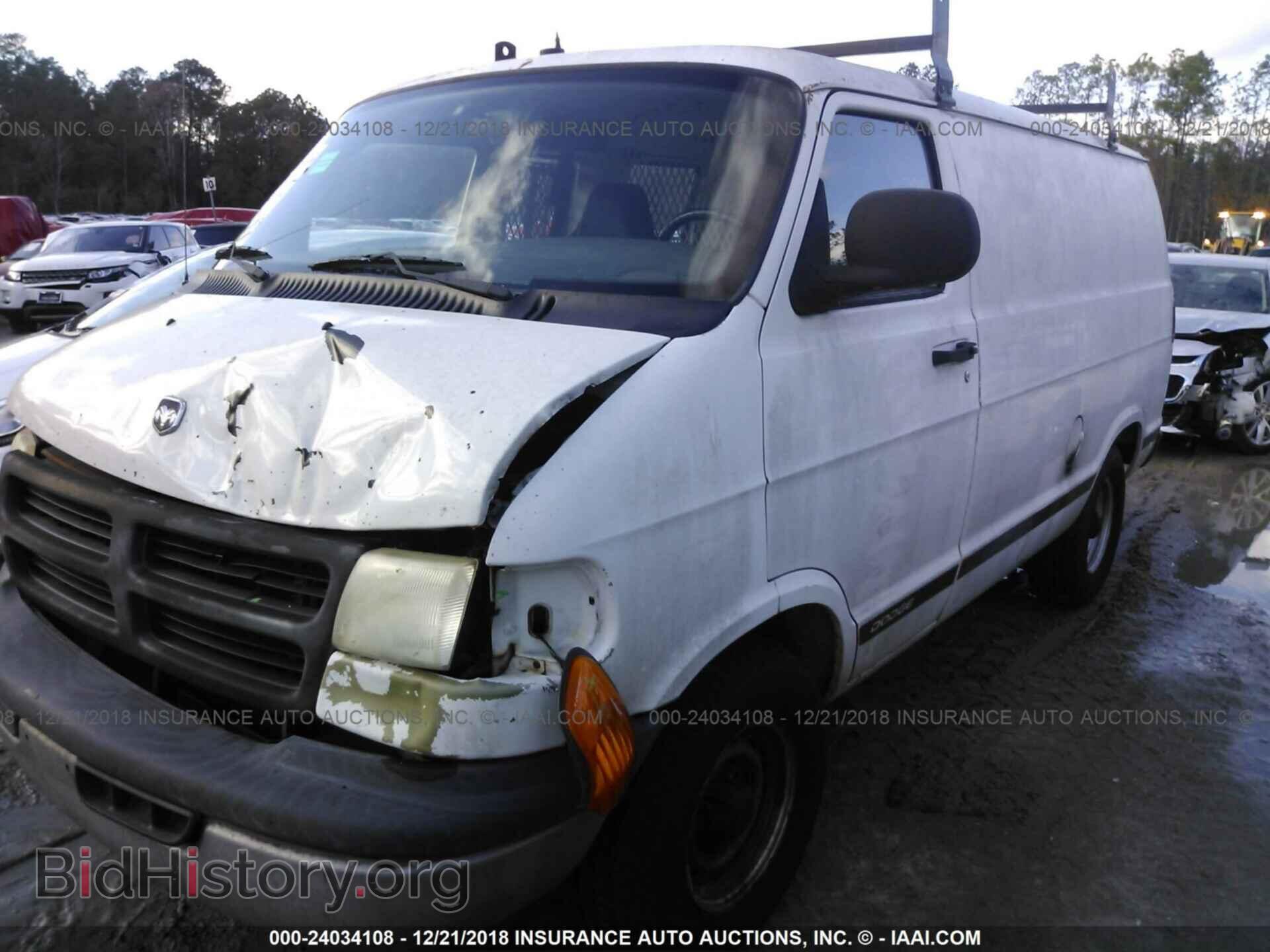 2002 DODGE RAM VAN - VIN: 2B7HB11X52K140321 - Фото 2