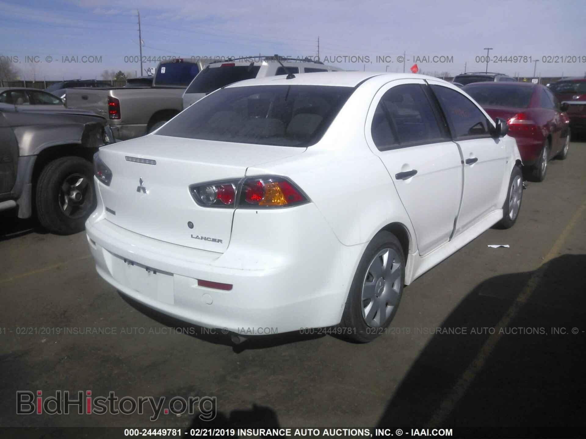 2011 MITSUBISHI LANCER - VIN: JA32U1FU3BU044324 - Фото 4