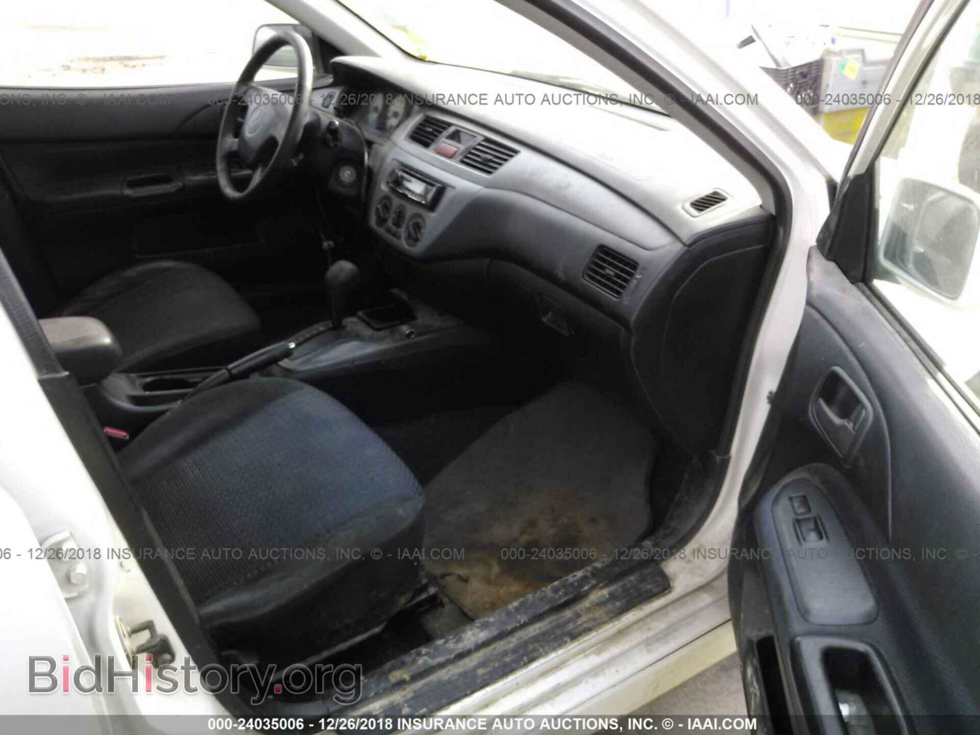 2003 MITSUBISHI LANCER - VIN: JA3AJ86E93U078582 - Фото 5