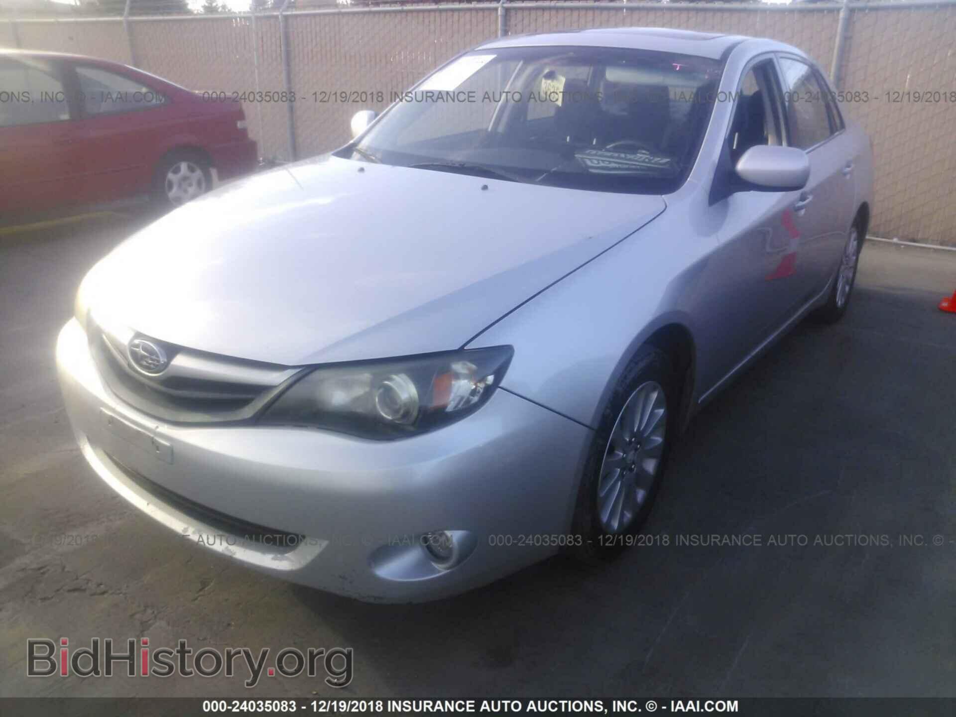 2011 SUBARU IMPREZA - VIN: JF1GE6B69BH501161 - Фото 2