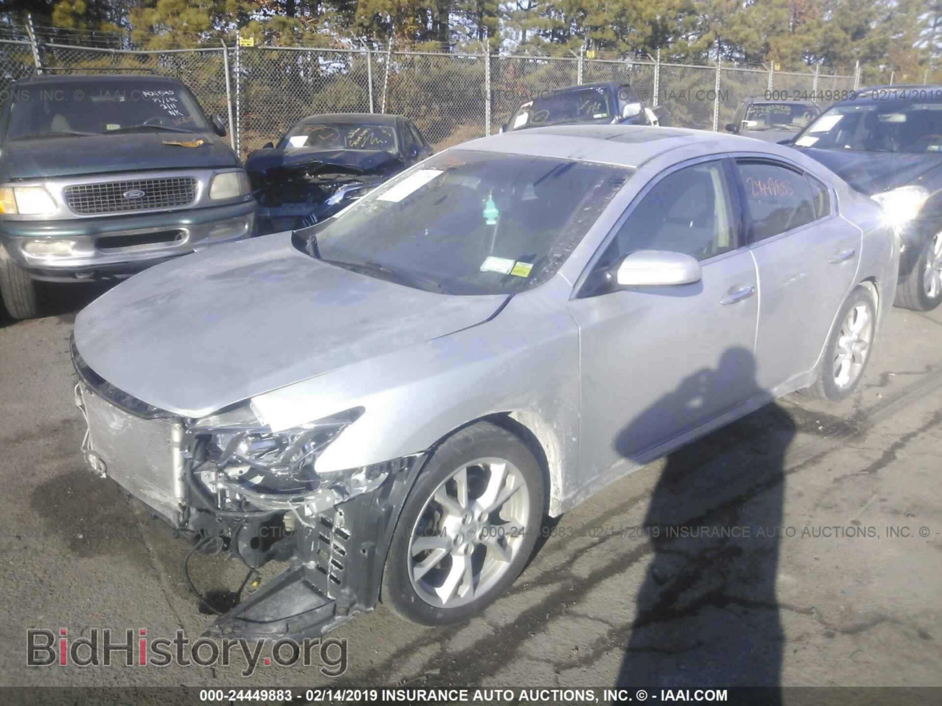 2014 NISSAN MAXIMA - VIN: 1N4AA5AP8EC462215 - Фото 2