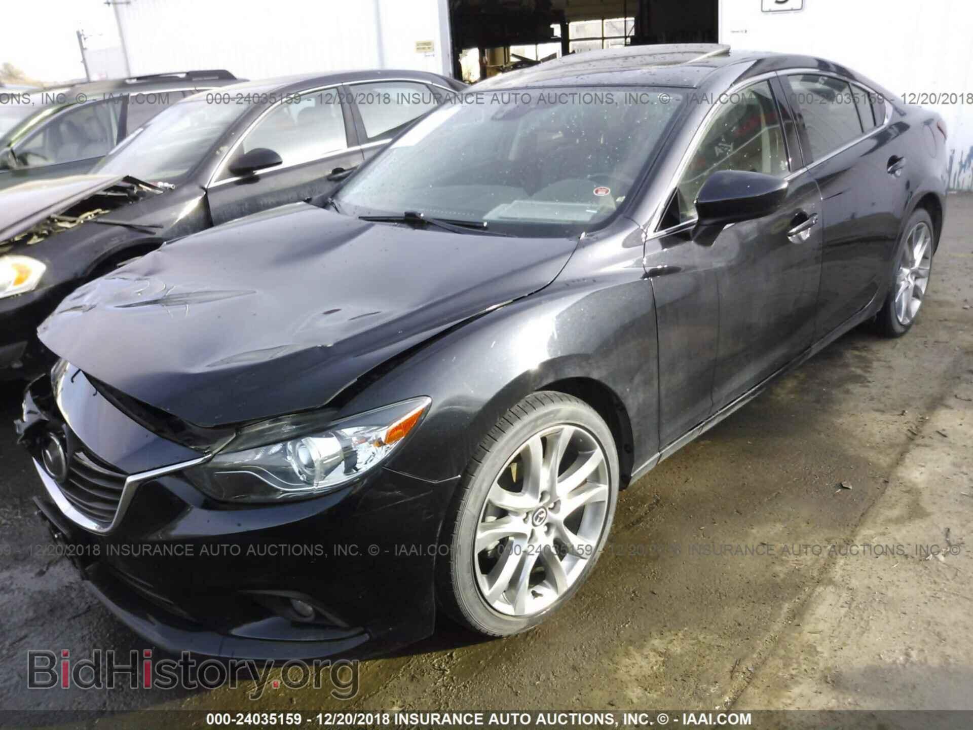 2014 MAZDA 6 - VIN: JM1GJ1W62E1128433 - Фото 2