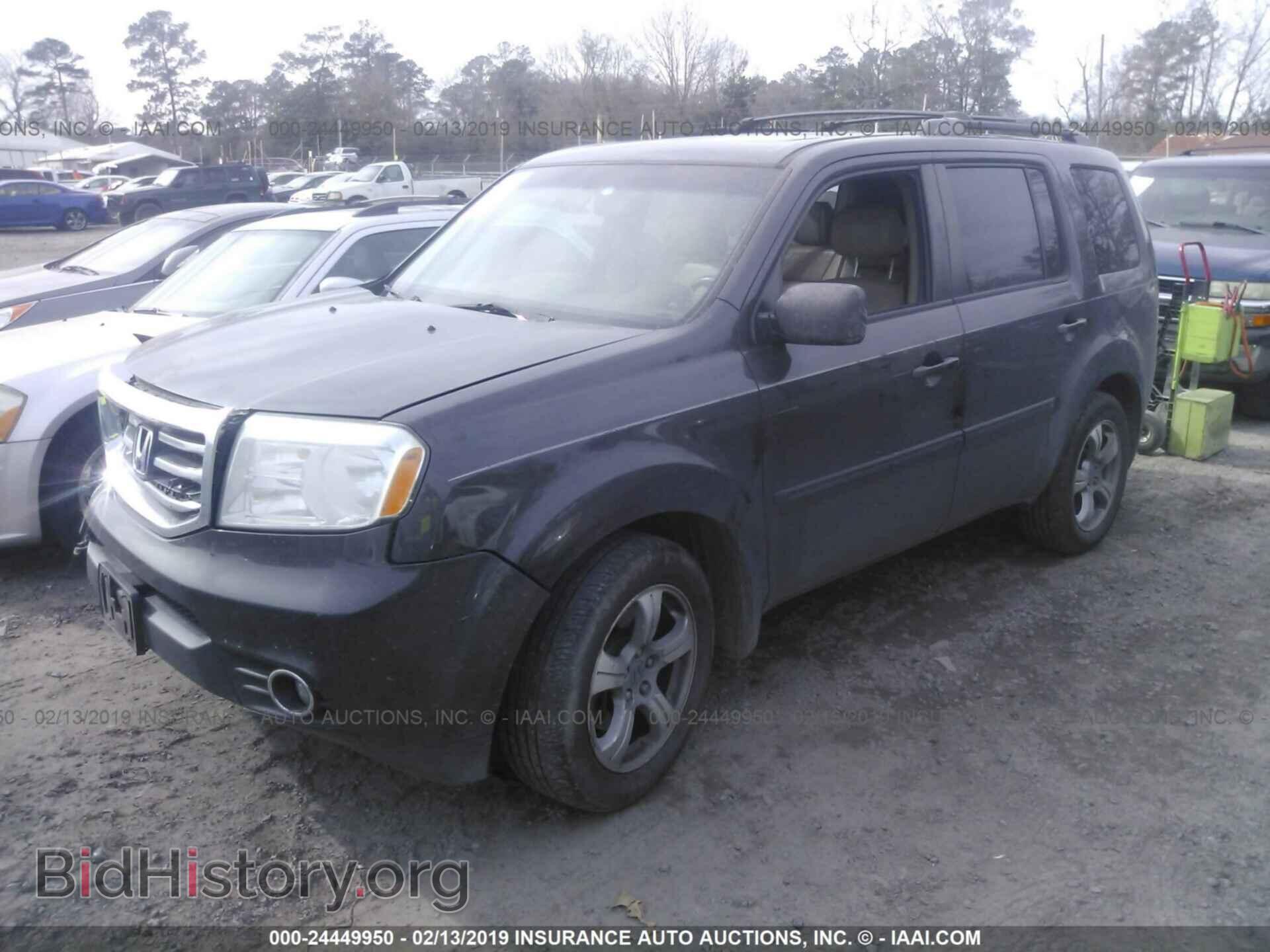 2012 HONDA PILOT - VIN: 5FNYF3H53CB007288 - Фото 2
