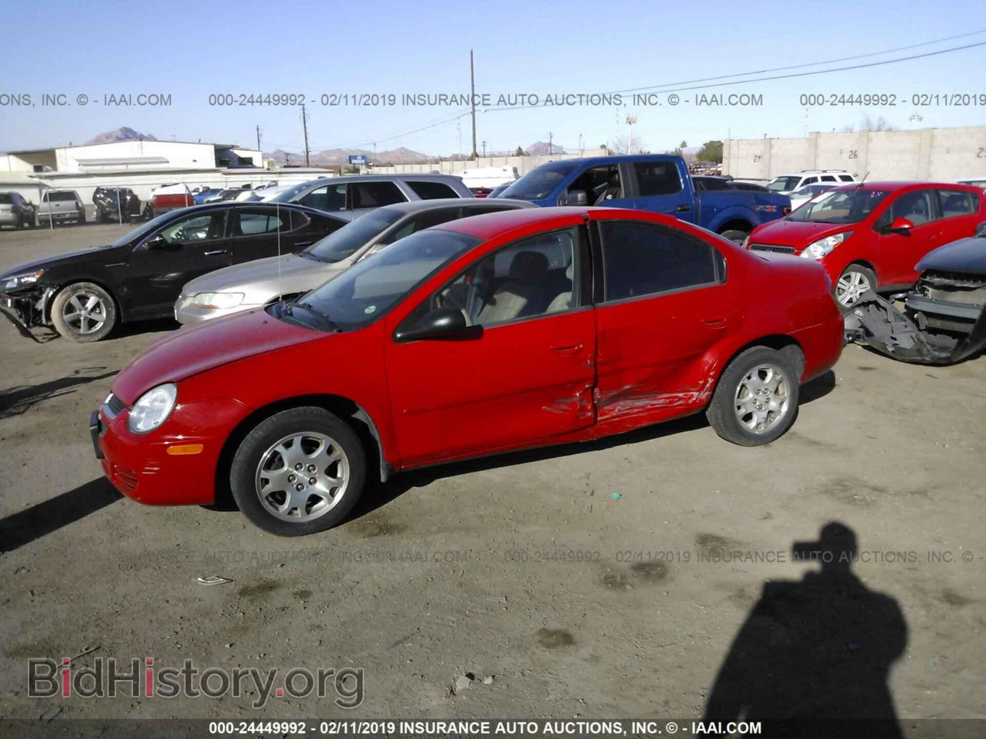 2004 DODGE NEON - VIN: 1B3ES56C34D563218 - Фото 2