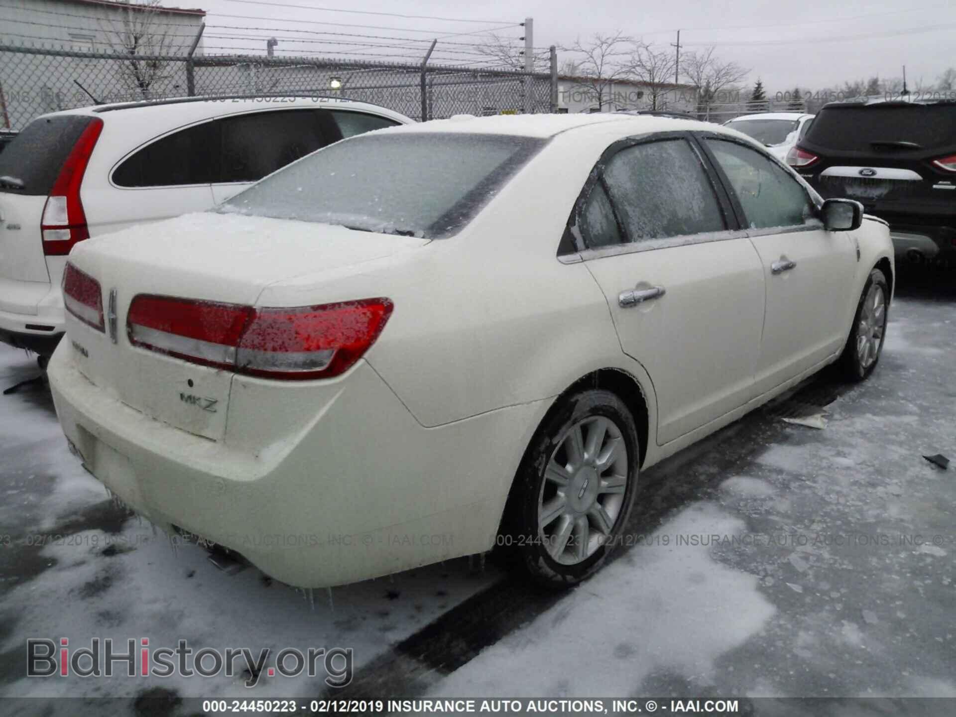 2012 LINCOLN MKZ - VIN: 3LNHL2GC6CR832402 - Фото 4
