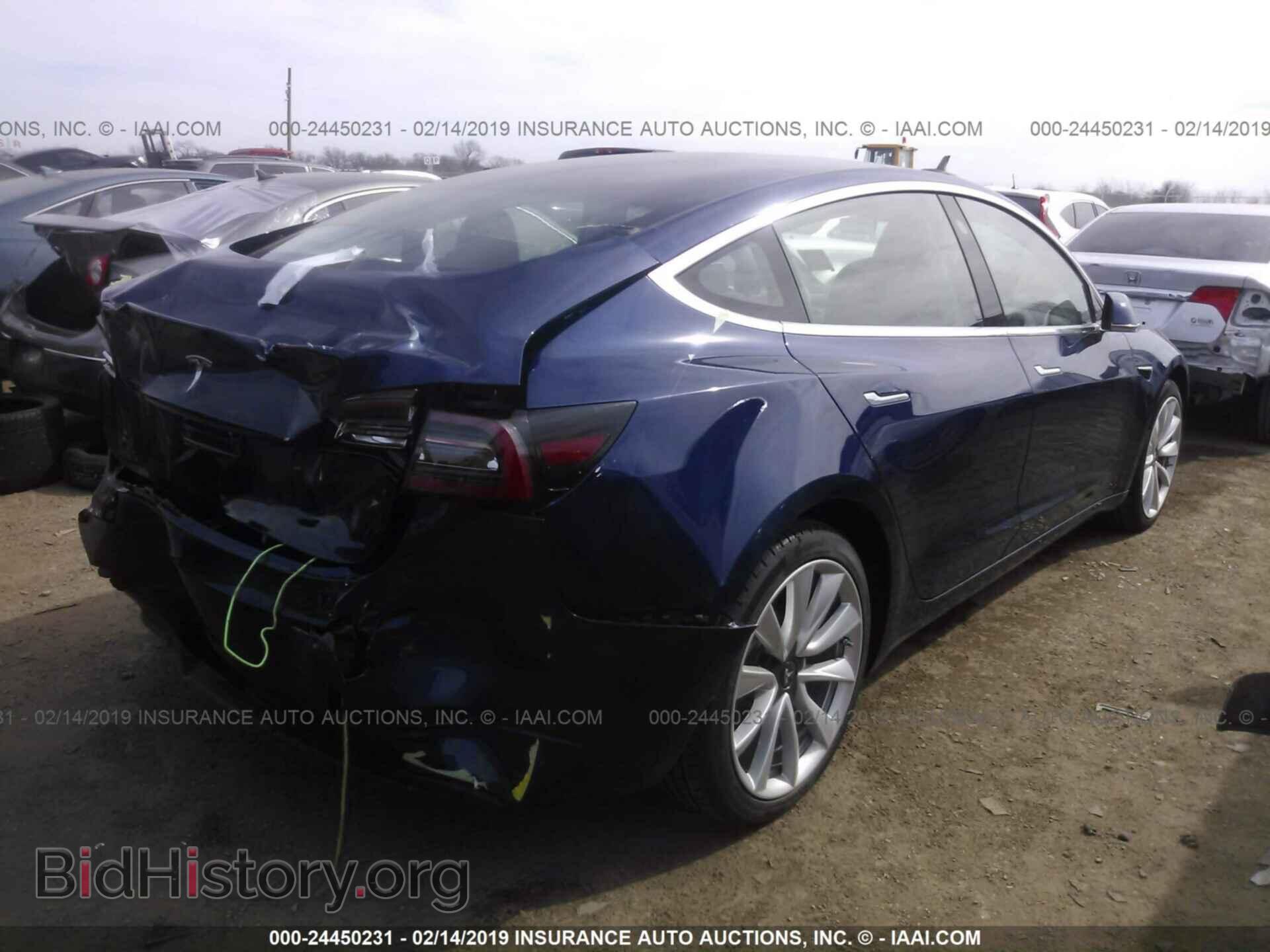 2018 TESLA MODEL 3 - VIN: 5YJ3E1EB9JF117450 - Фото 4