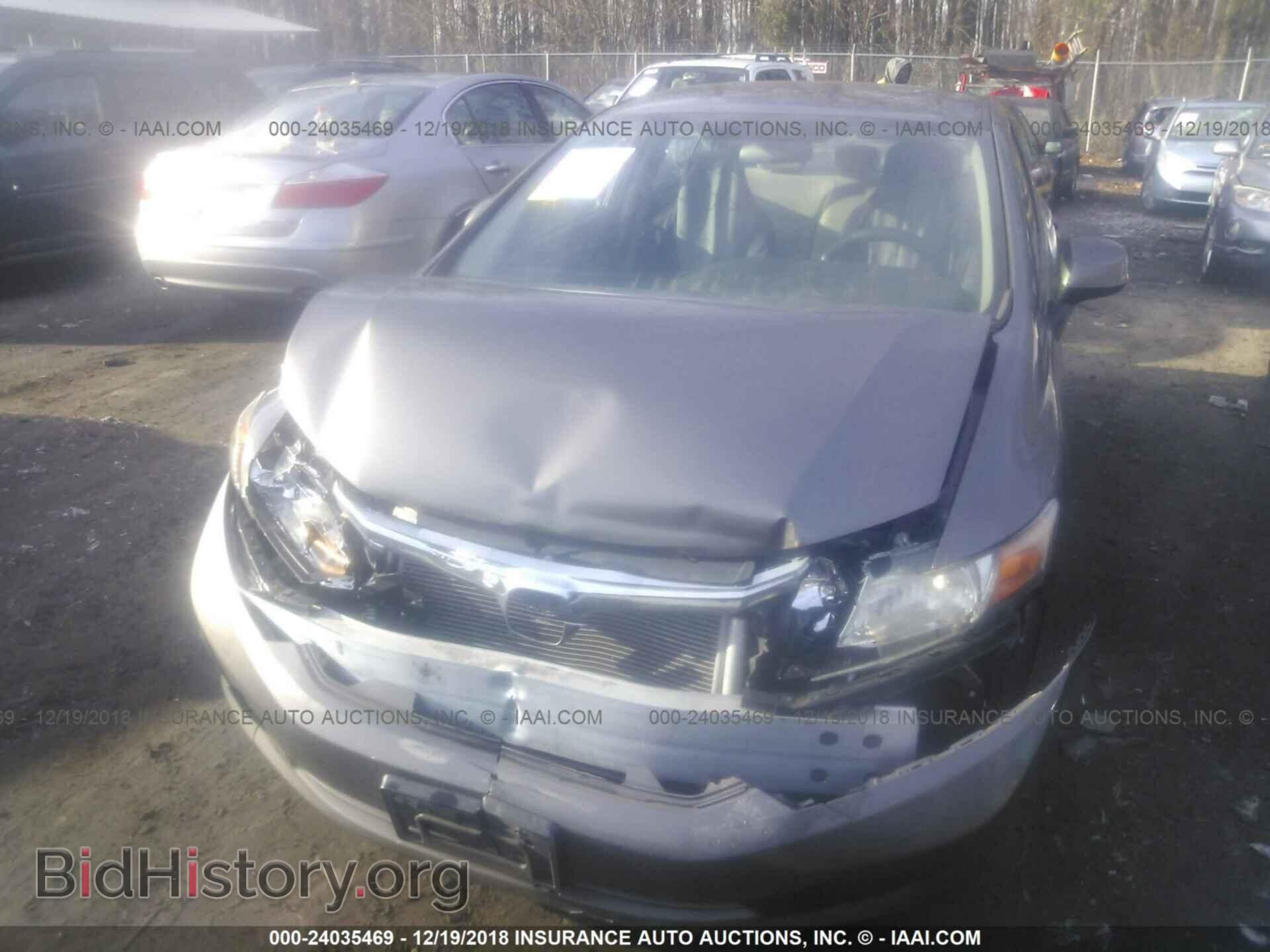 2012 HONDA CIVIC - VIN: 19XFB2F59CE336129 - Фото 6