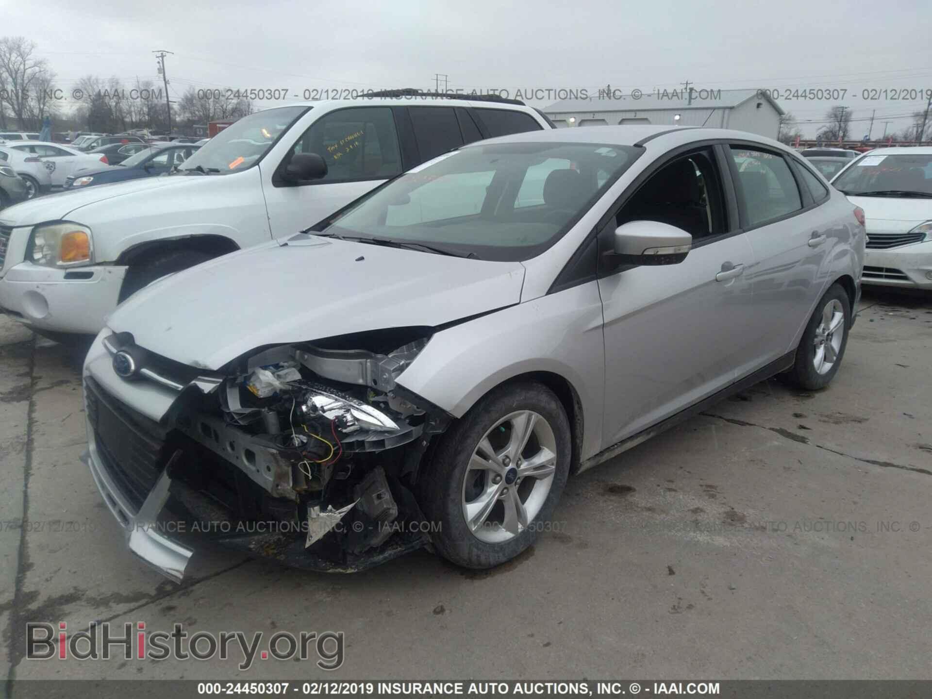 2014 FORD FOCUS - VIN: 1FADP3F22EL352869 - Фото 2