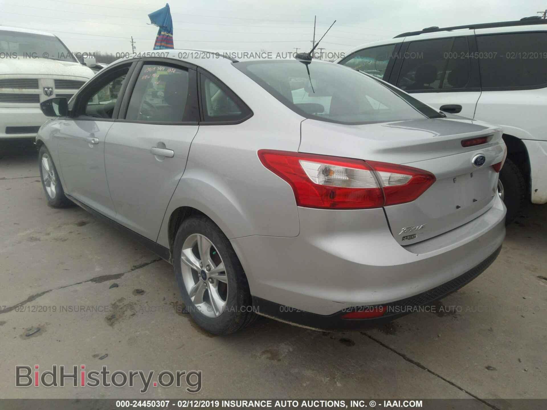 2014 FORD FOCUS - VIN: 1FADP3F22EL352869 - Фото 3