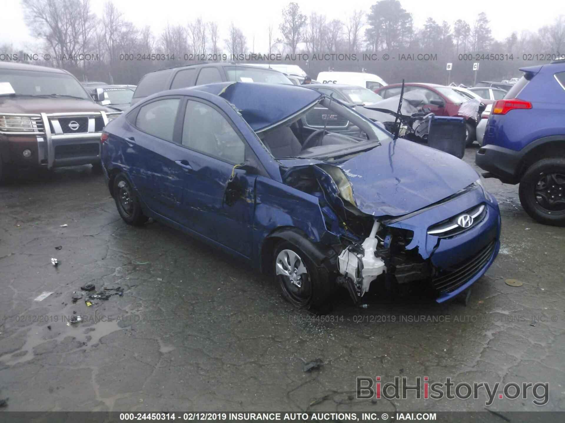 Photo KMHCT4AE6GU029331 - HYUNDAI ACCENT 2016