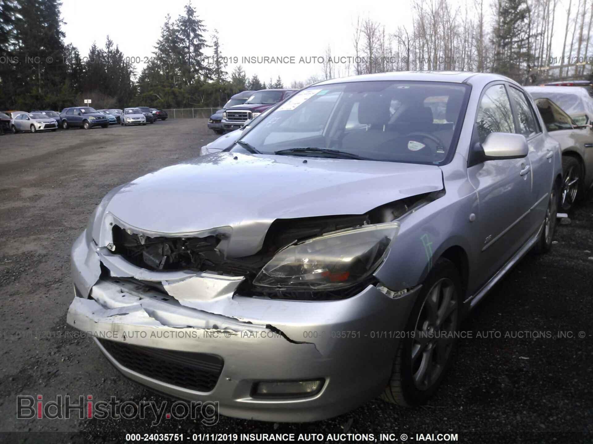 2008 MAZDA 3 - VIN: JM1BK343X81831438 - Фото 2