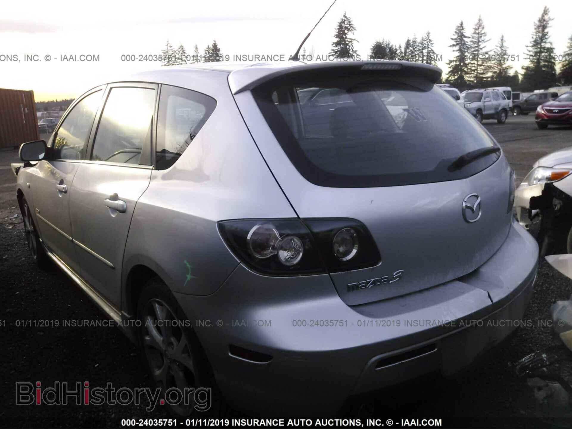 2008 MAZDA 3 - VIN: JM1BK343X81831438 - Фото 3