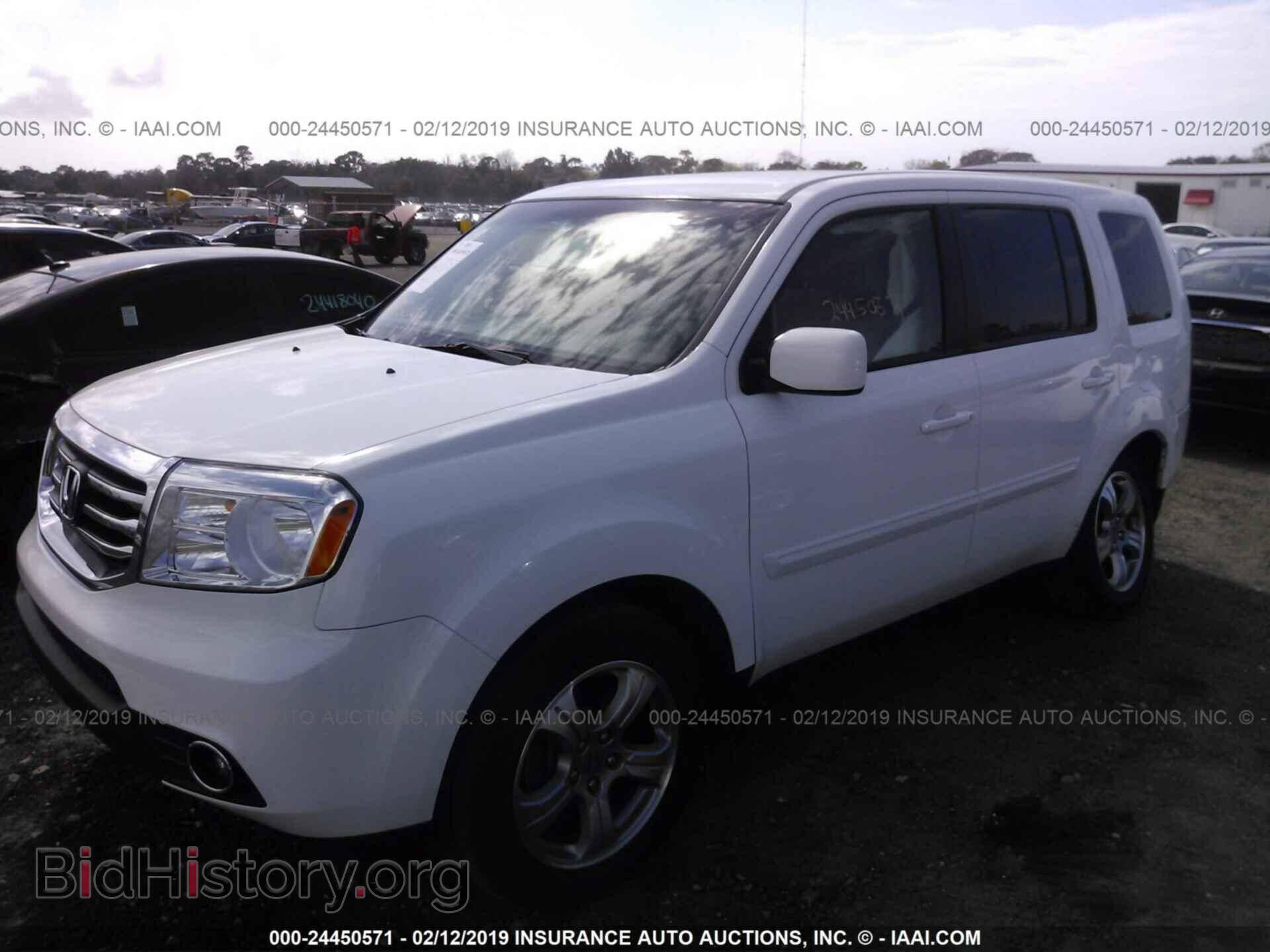 2012 HONDA PILOT - VIN: 5FNYF3H40CB013010 - Фото 2