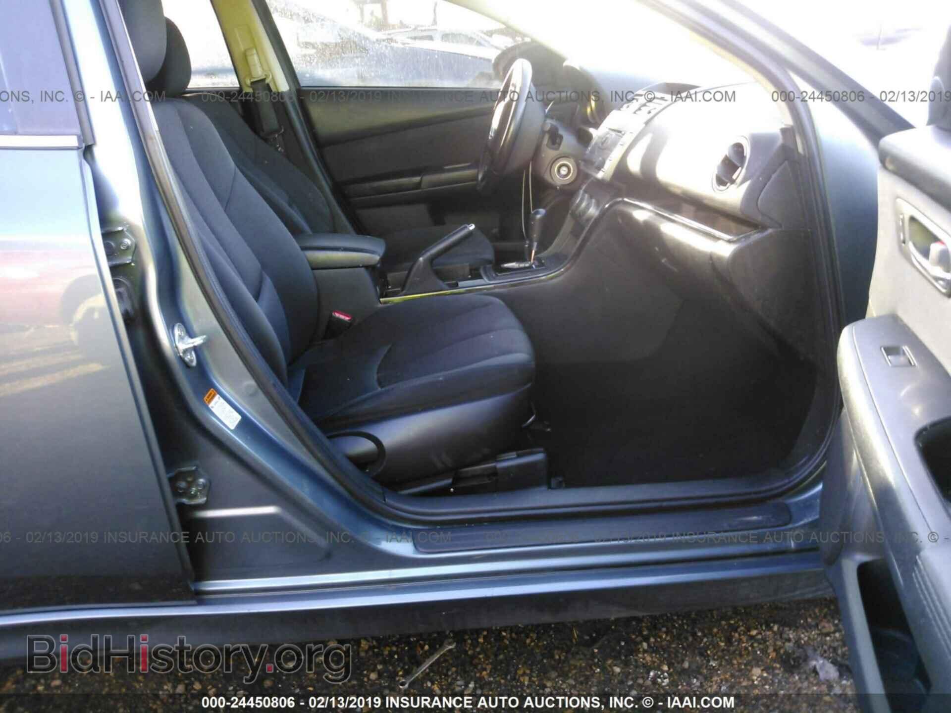 2012 MAZDA 6 - VIN: 1YVHZ8EH1C5M08465 - Фото 5
