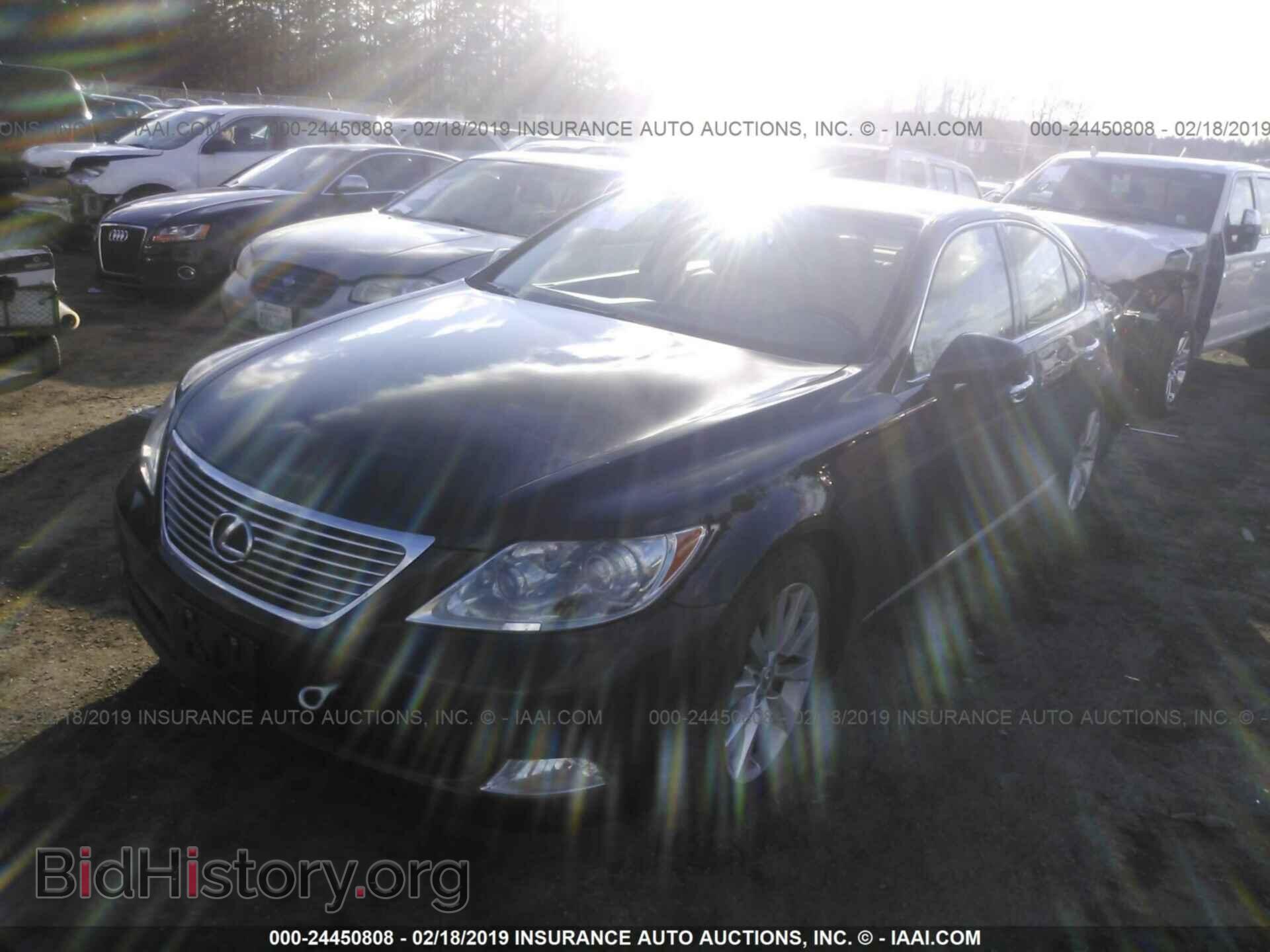 2007 LEXUS LS - VIN: JTHBL46F275028574 - Photo 2