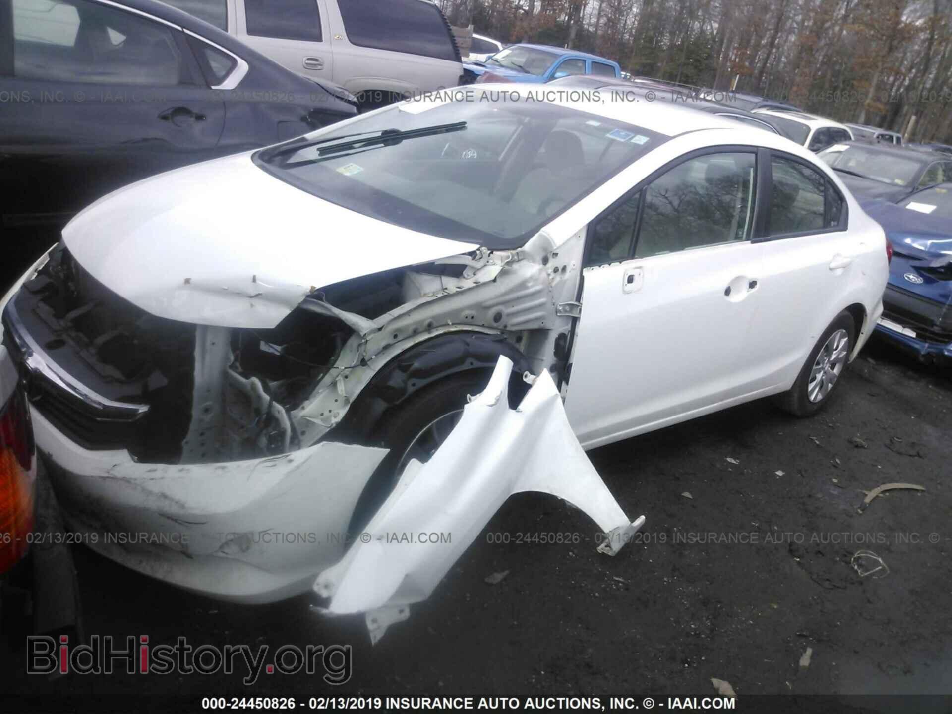 2012 HONDA CIVIC - VIN: 19XFB2F58CE364083 - Фото 2
