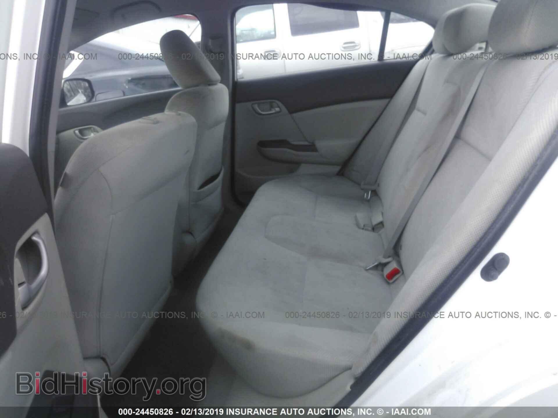 2012 HONDA CIVIC - VIN: 19XFB2F58CE364083 - Фото 8