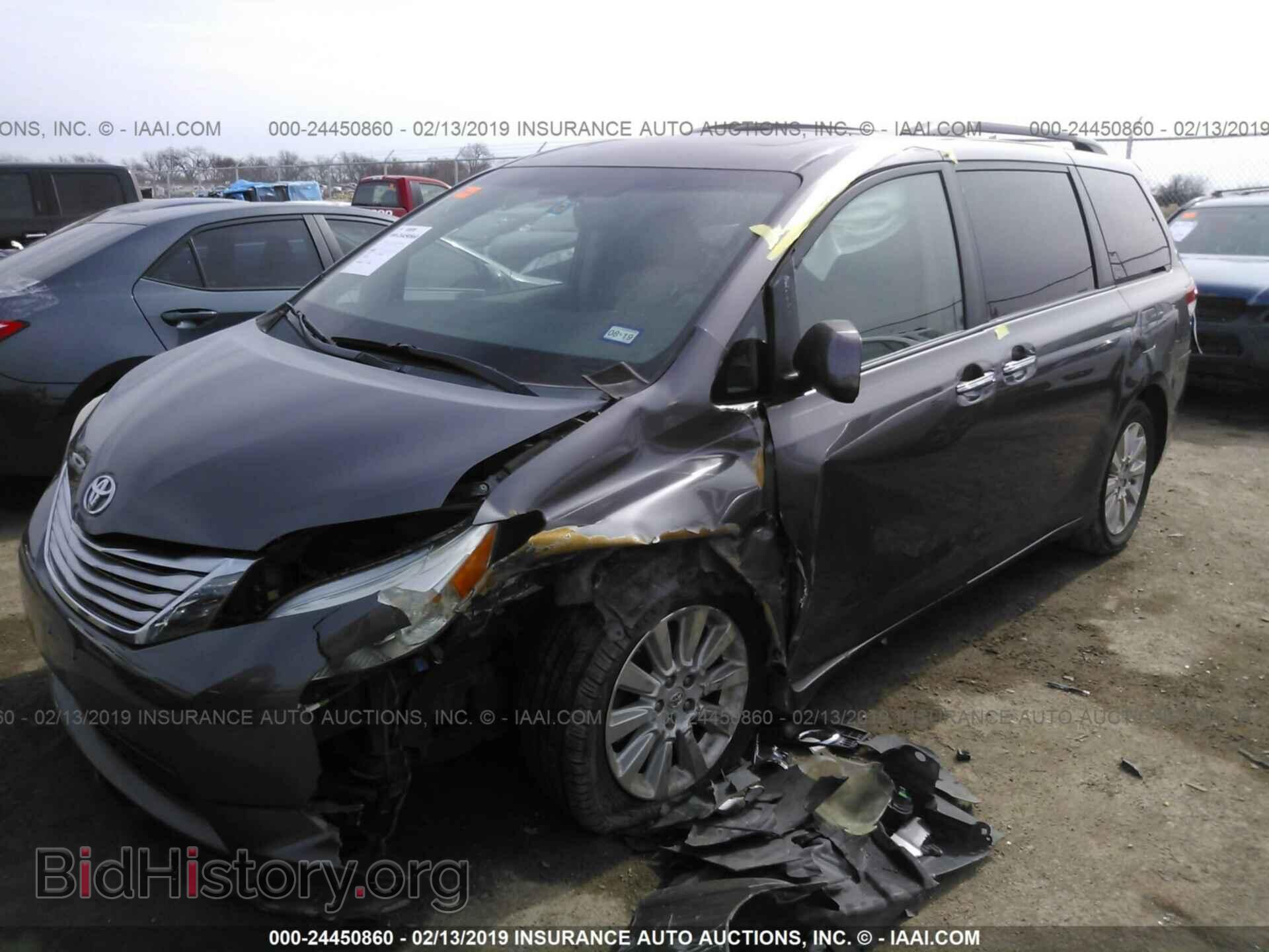 2012 TOYOTA SIENNA - VIN: 5TDYK3DC3CS224061 - Фото 2