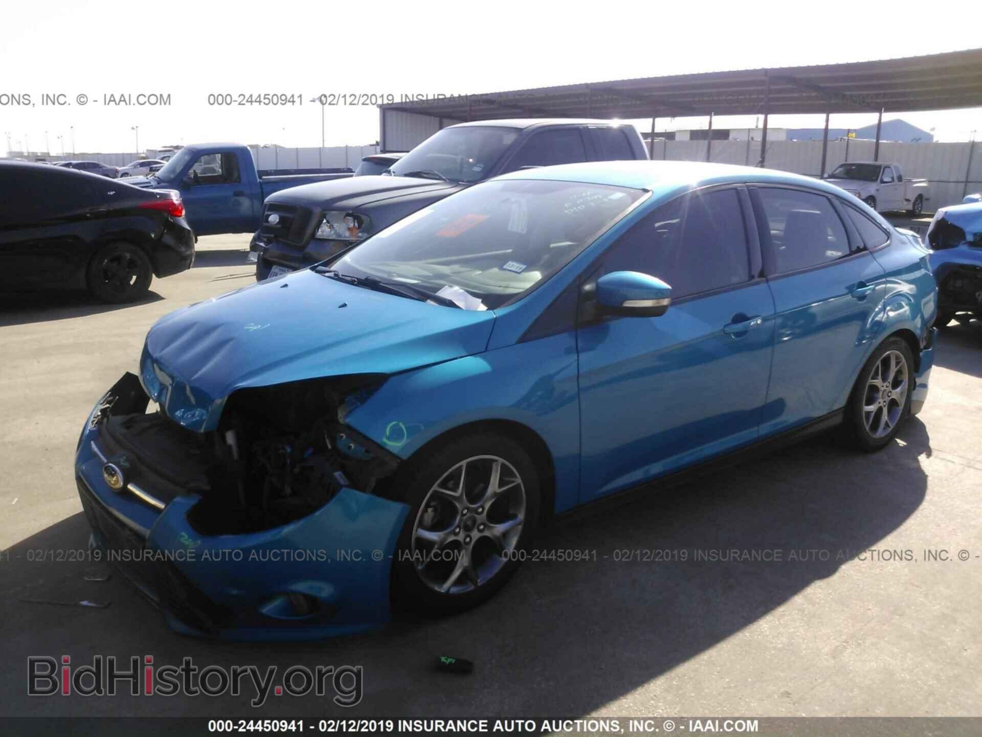 2014 FORD FOCUS - VIN: 1FADP3F21EL195691 - Фото 2