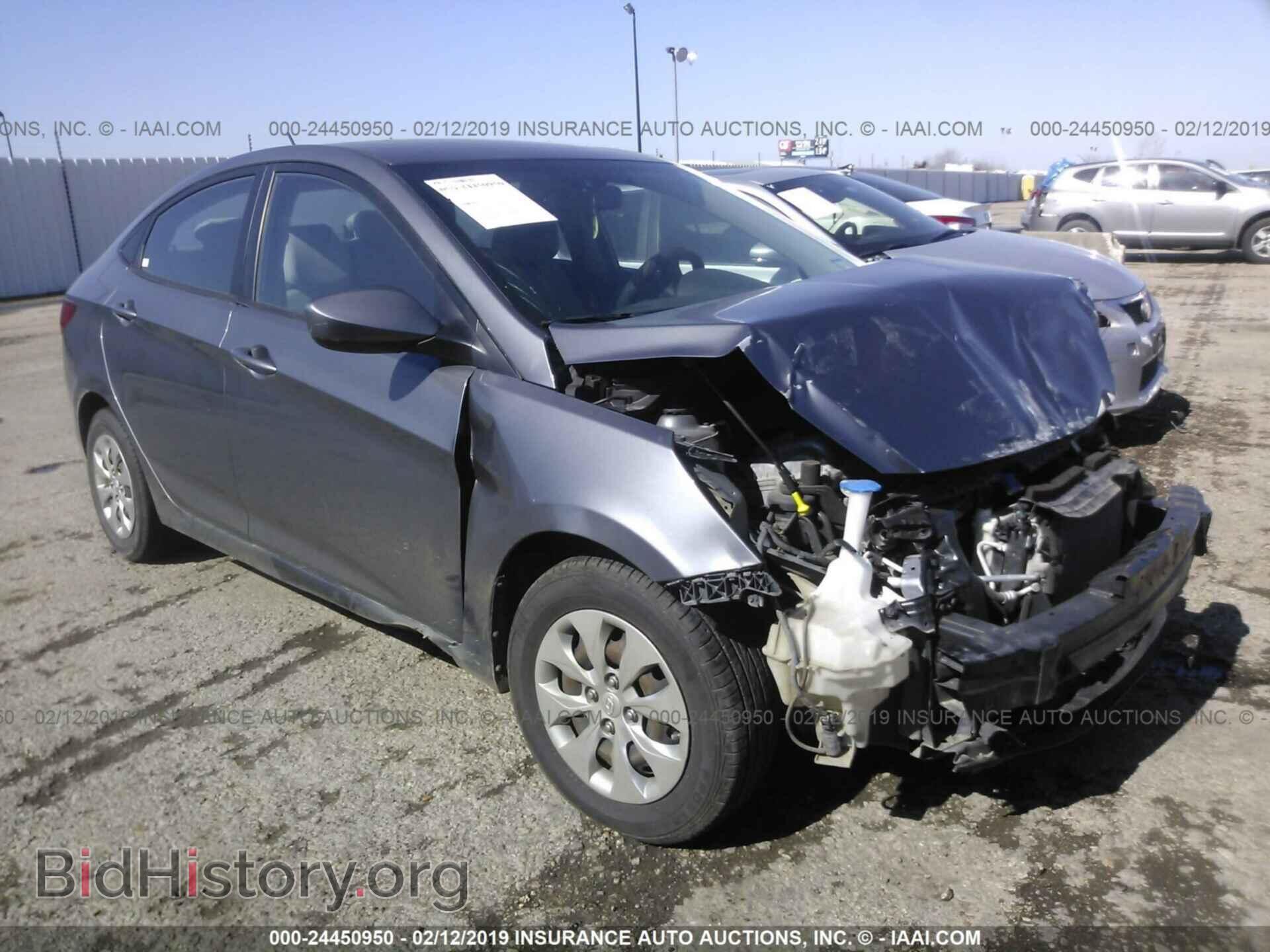 Photo KMHCT4AE0FU858507 - HYUNDAI ACCENT 2015