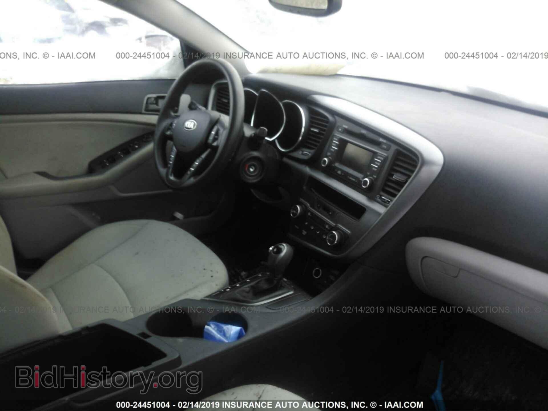 2013 KIA OPTIMA - VIN: KNAGM4A74D5436054 - Photo 5