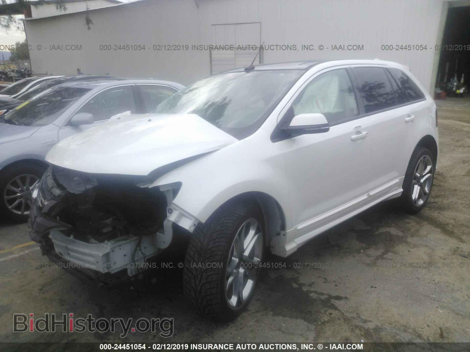 2014 FORD EDGE - VIN: 2FMDK3AK4EBA83382 - Фото 2