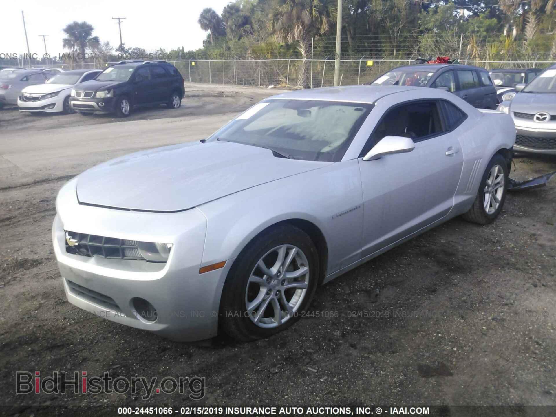 2013 CHEVROLET CAMARO - VIN: 2G1FA1E33D9233424 - Фото 2