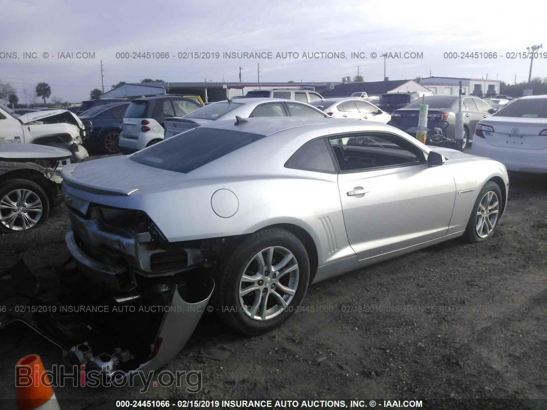 2013 CHEVROLET CAMARO - VIN: 2G1FA1E33D9233424 - Фото 4