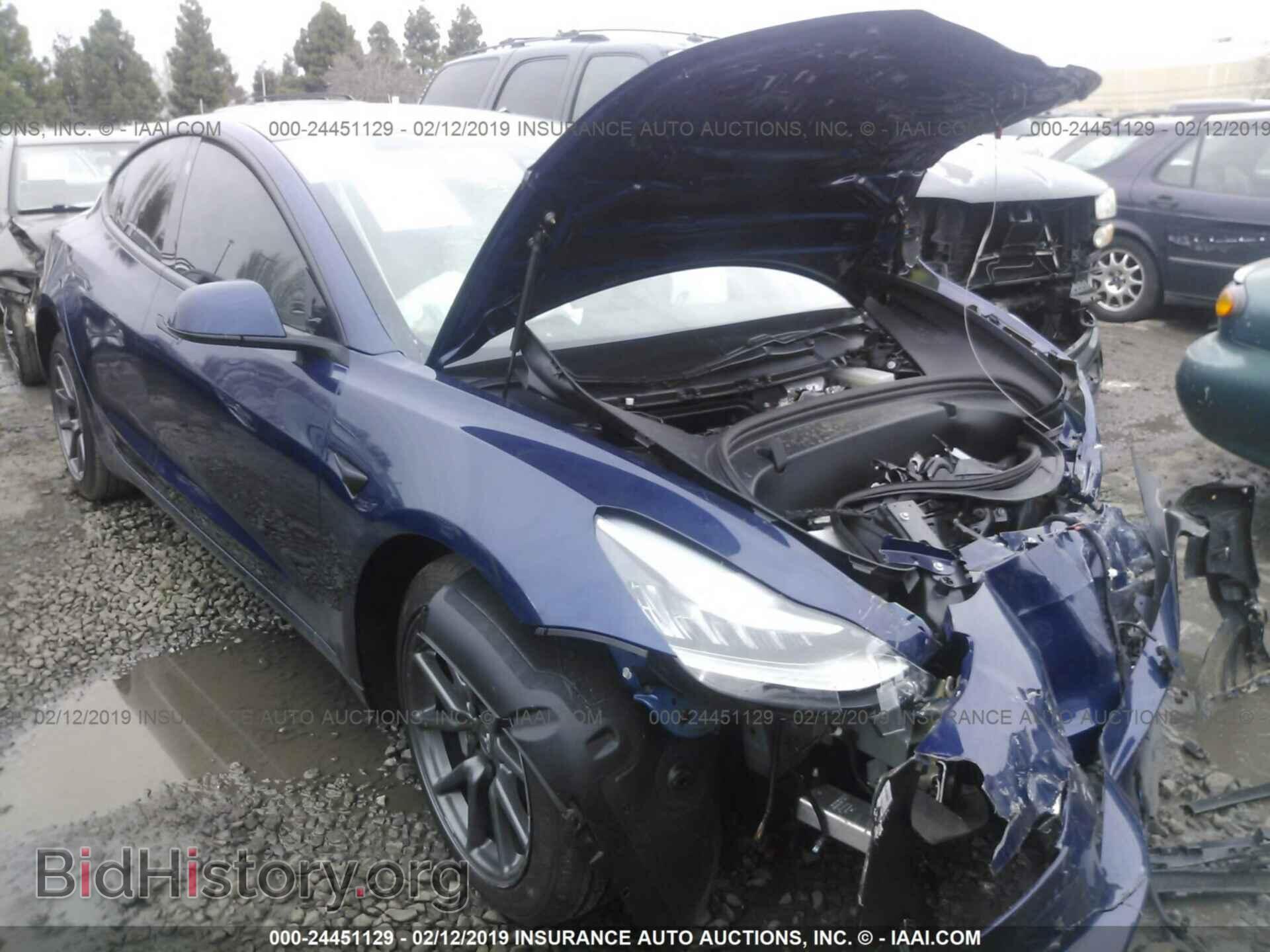 Photo 5YJ3E1EB5JF096483 - TESLA MODEL 3 2018