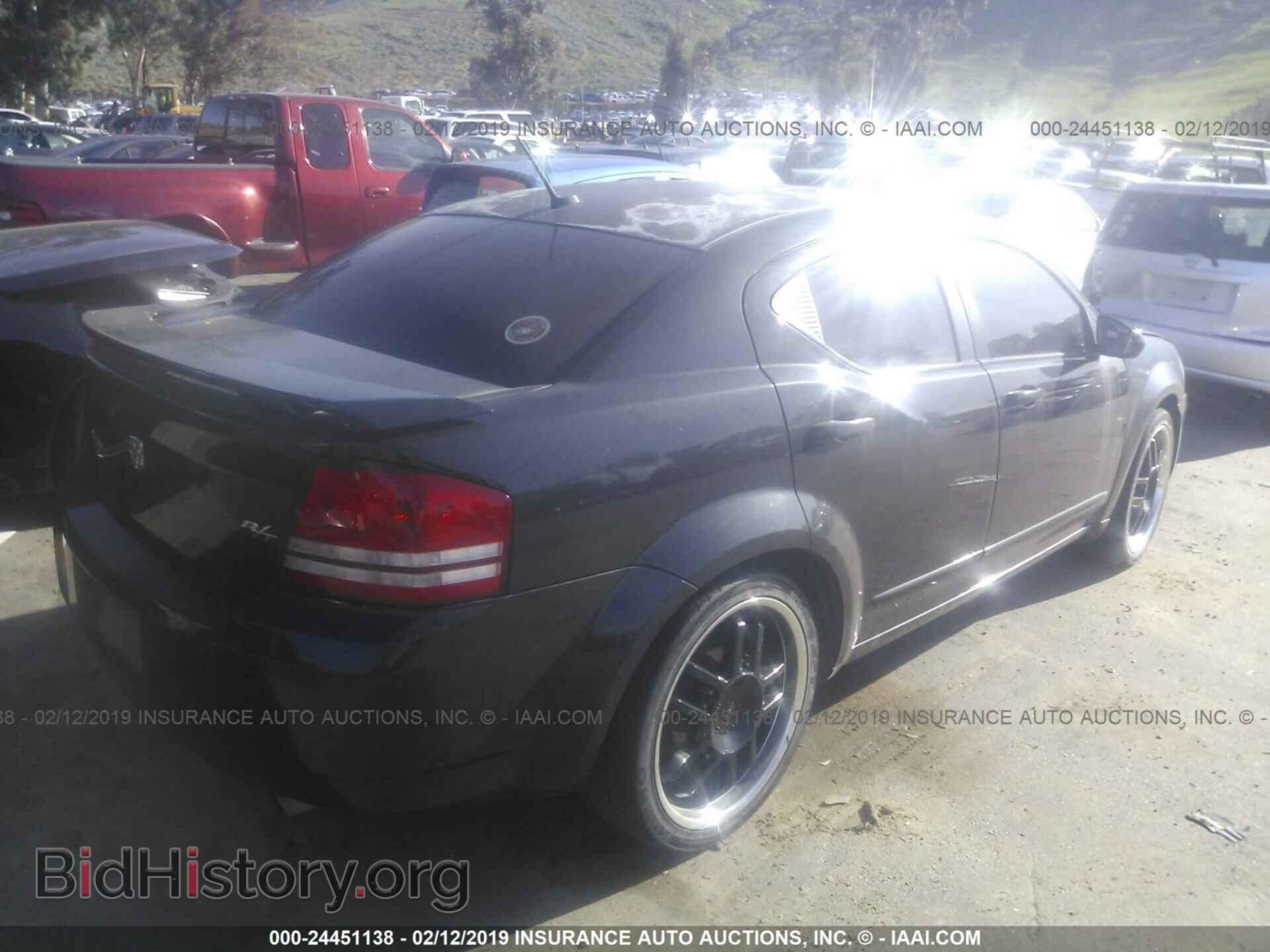 2008 DODGE AVENGER - VIN: 1B3LC76M28N567401 - Фото 4