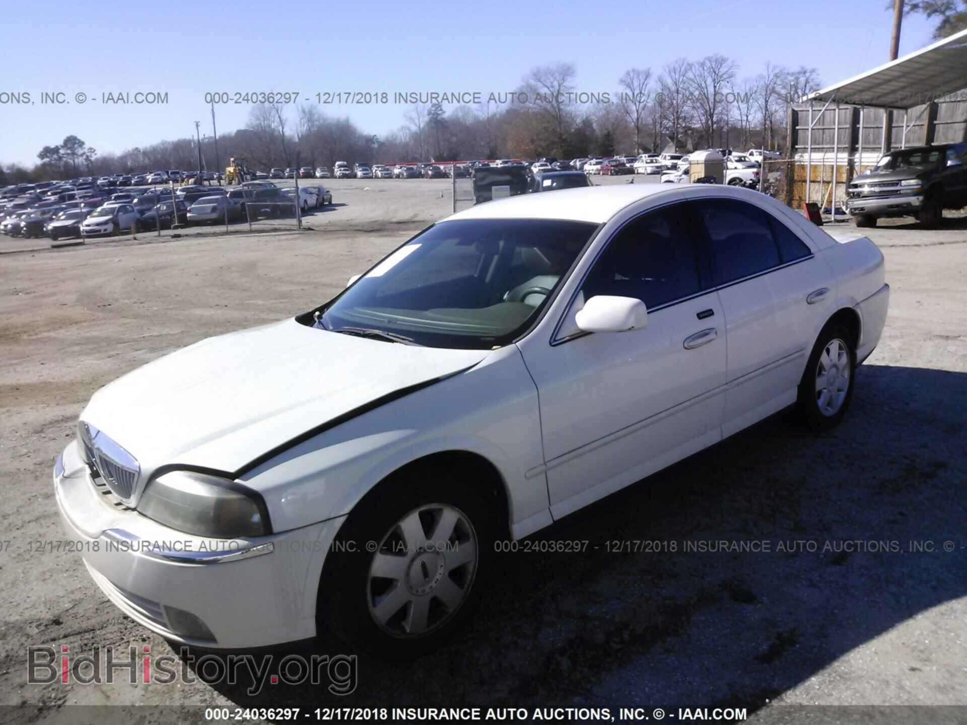 2004 LINCOLN LS - VIN: 1LNHM86S04Y613494 - Фото 2