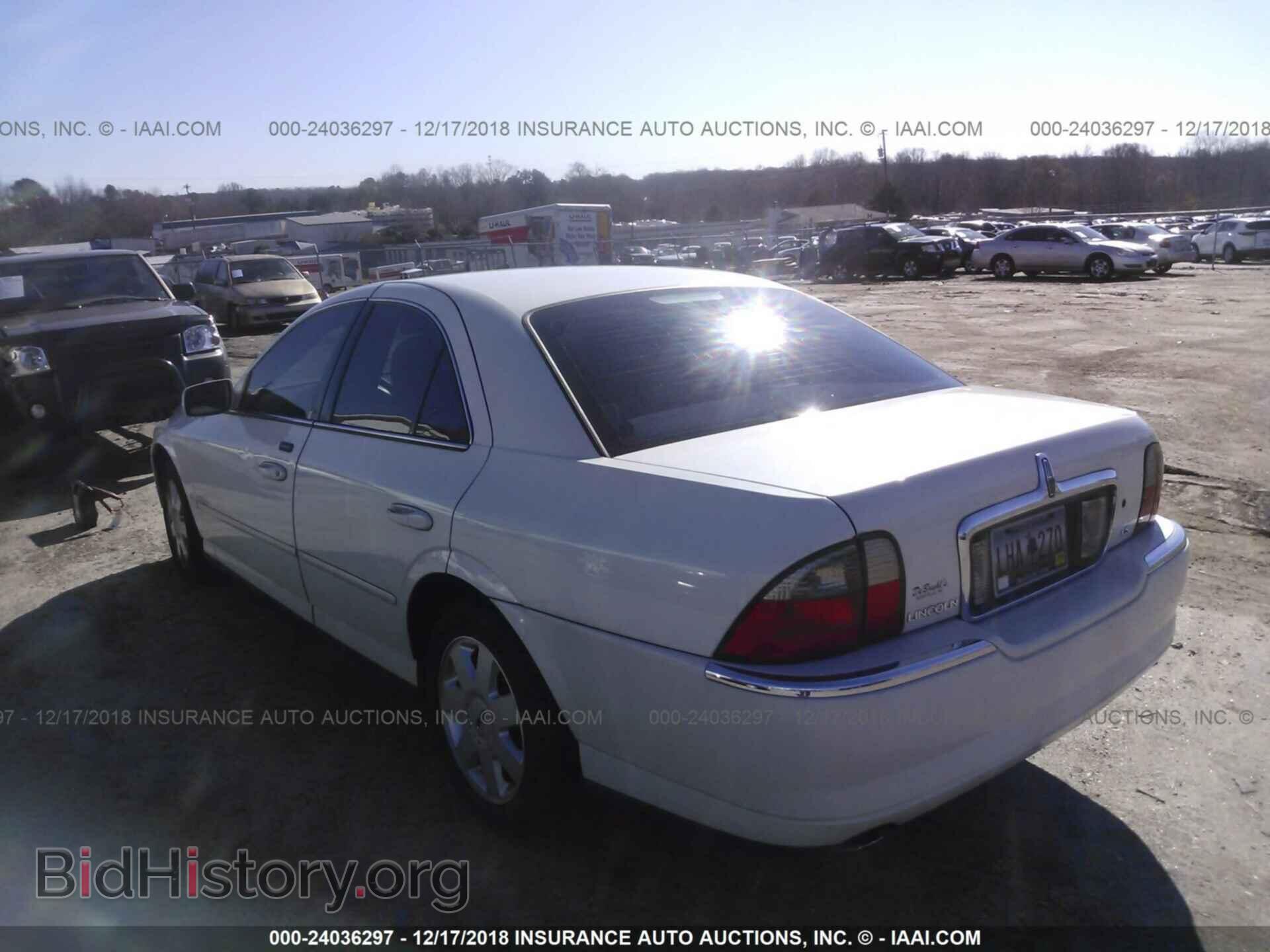 2004 LINCOLN LS - VIN: 1LNHM86S04Y613494 - Фото 3