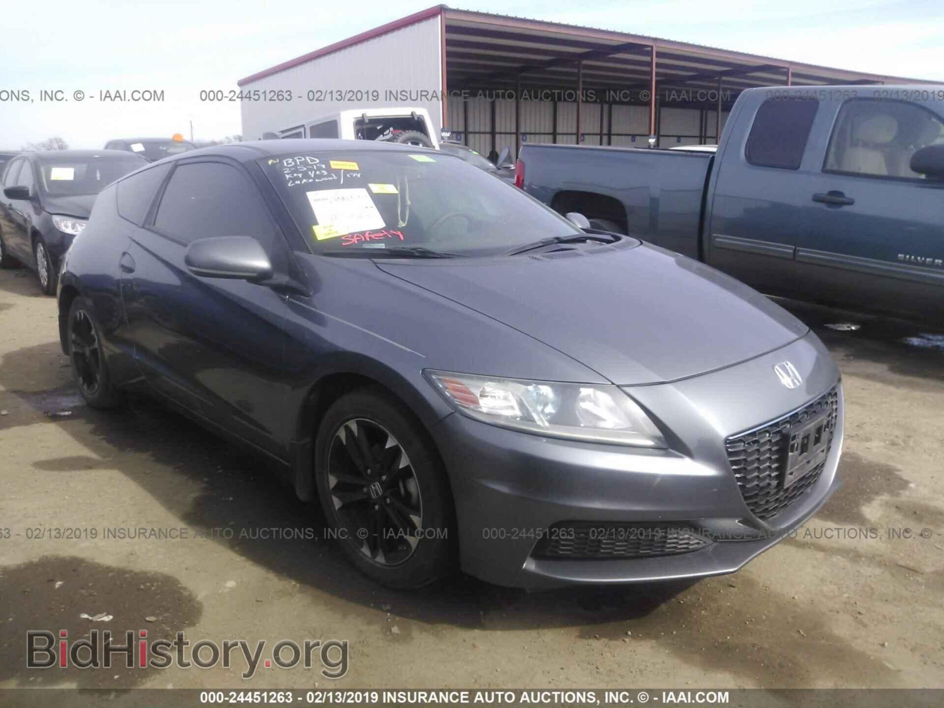 Photo JHMZF1D4XES000395 - HONDA CR-Z 2014