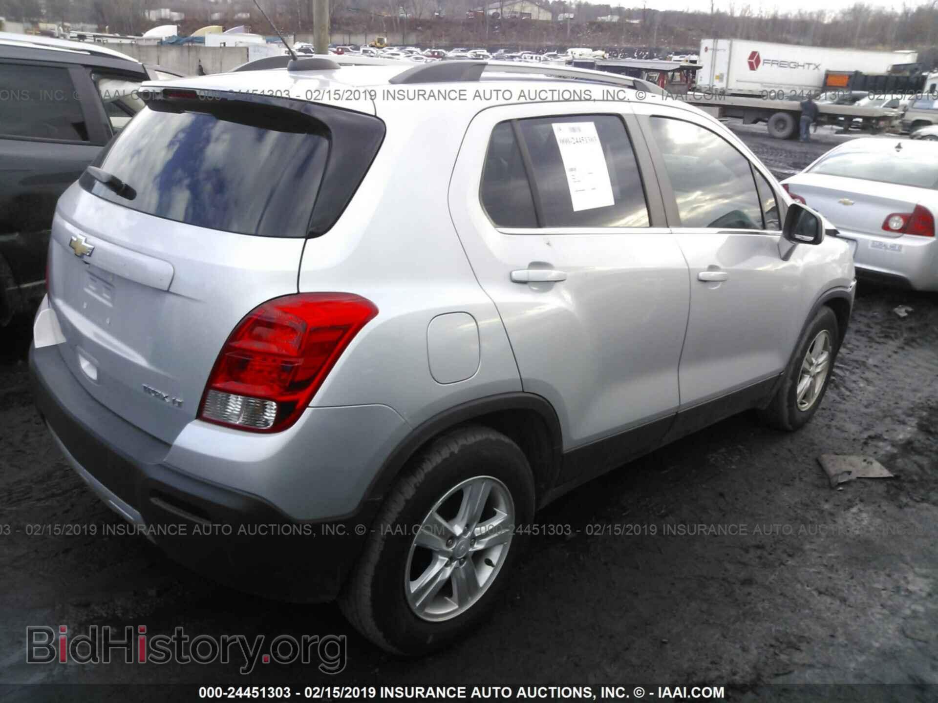 2015 CHEVROLET TRAX - VIN: 3GNCJLSB3FL242536 - Фото 4