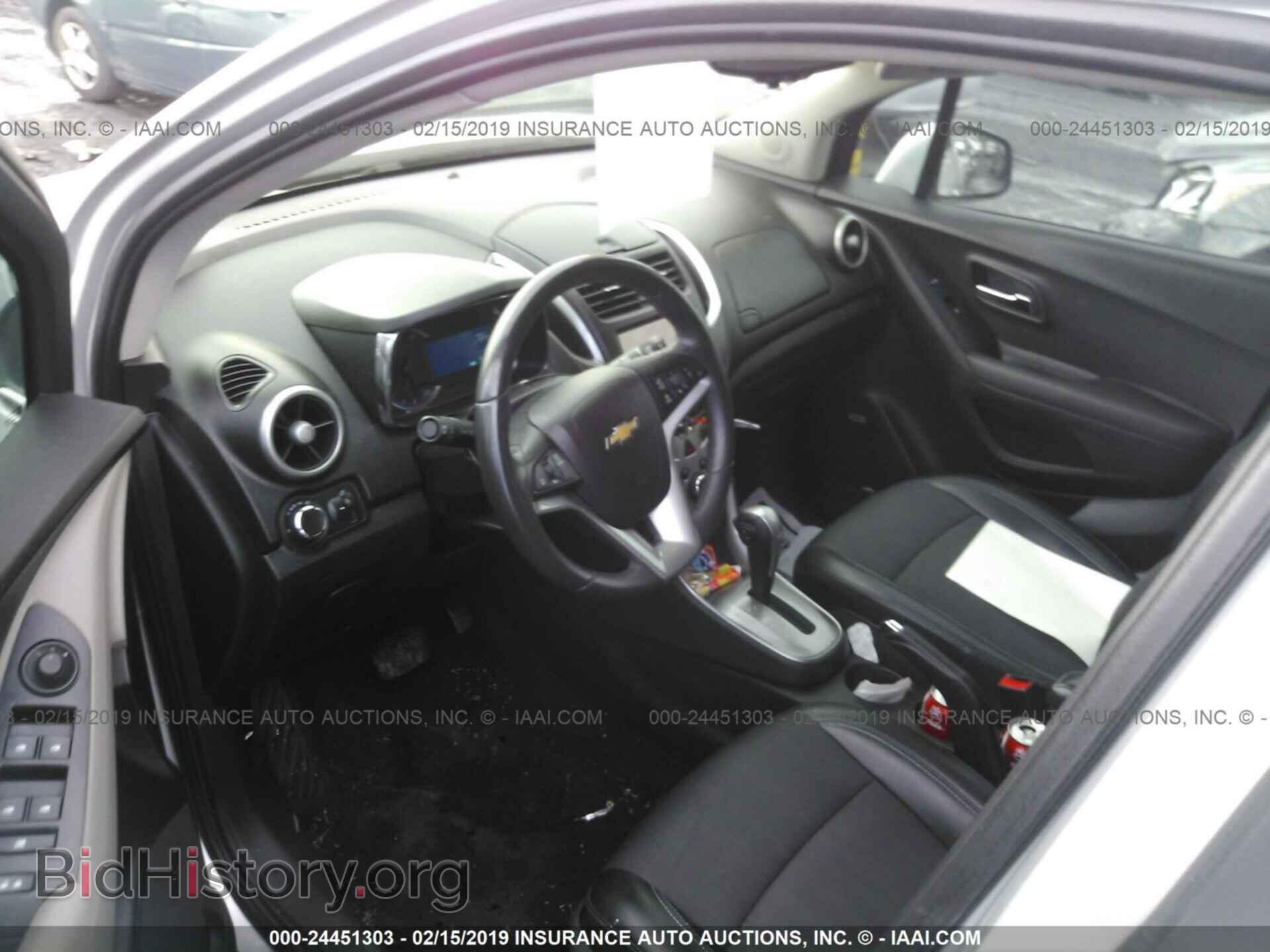 2015 CHEVROLET TRAX - VIN: 3GNCJLSB3FL242536 - Фото 5