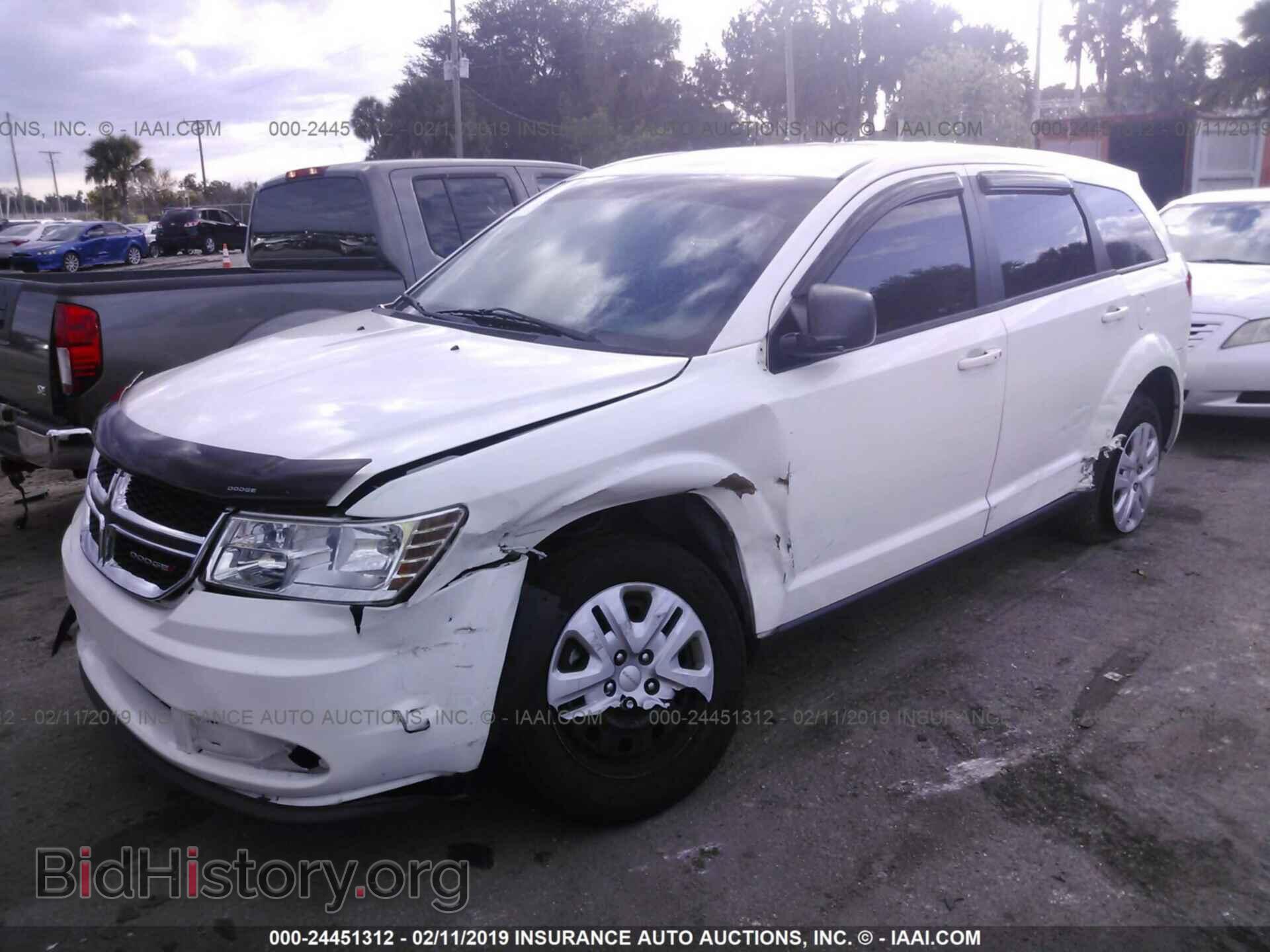 2015 DODGE JOURNEY - VIN: 3C4PDCAB8FT659573 - Фото 2